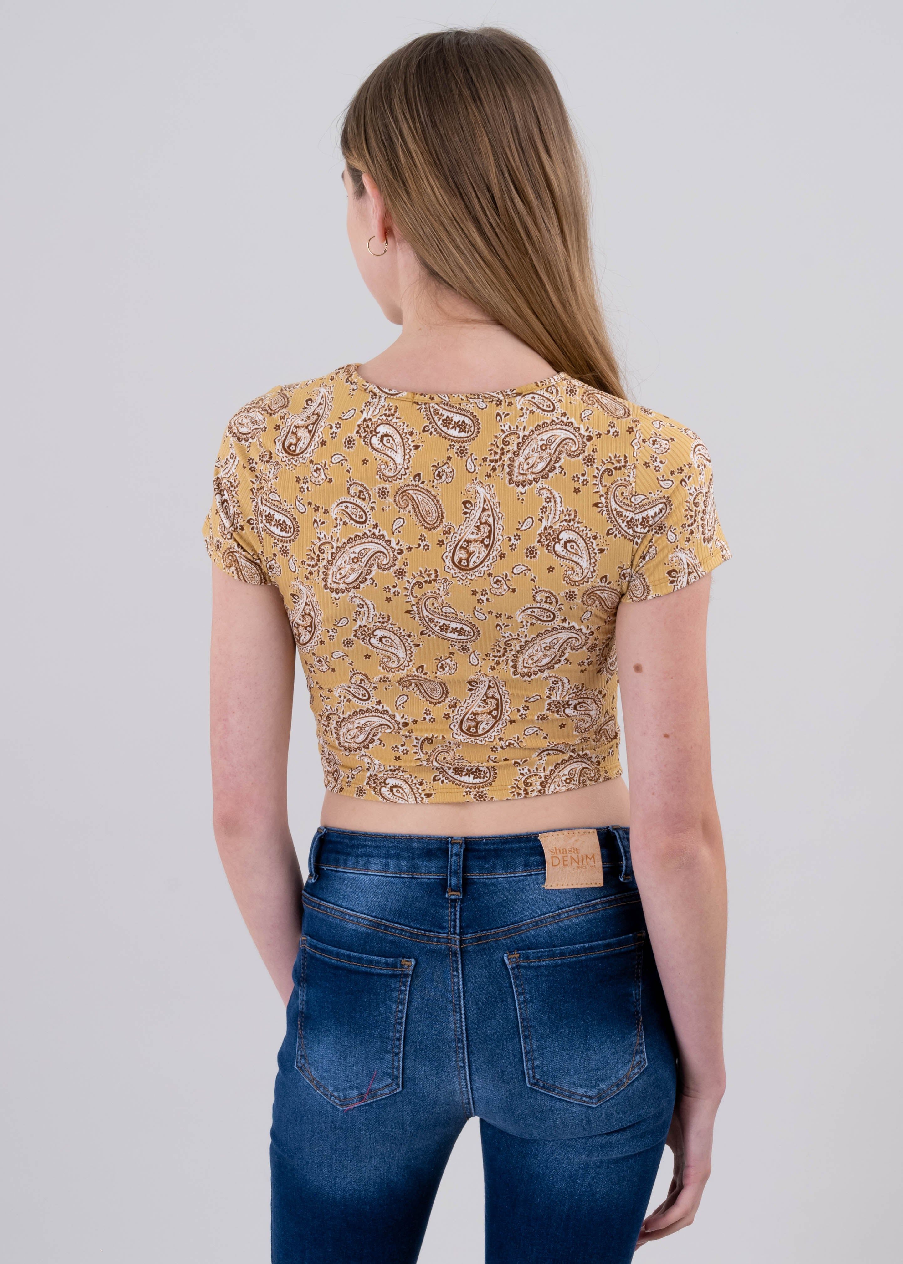 Top paisley acanalado sold by Shasa product image thumbnail 4