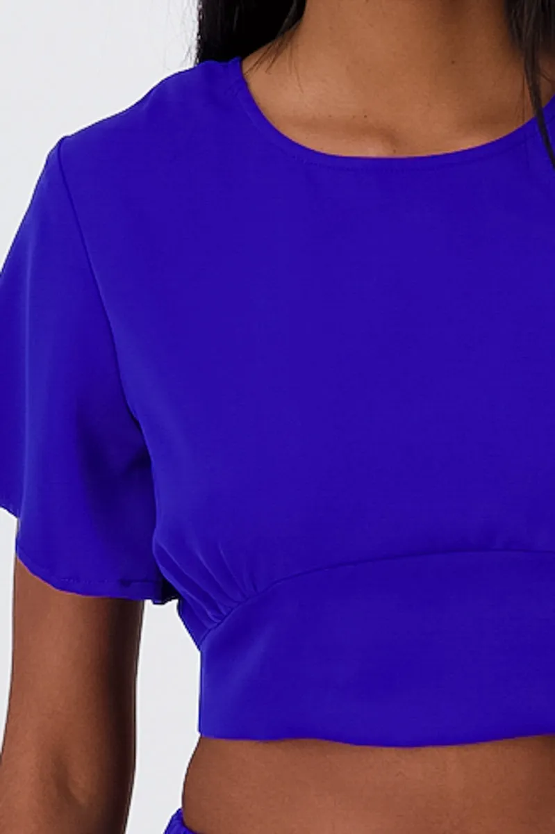 Top Manga Corta Detalle Lazo sold by Shasa product image thumbnail 5