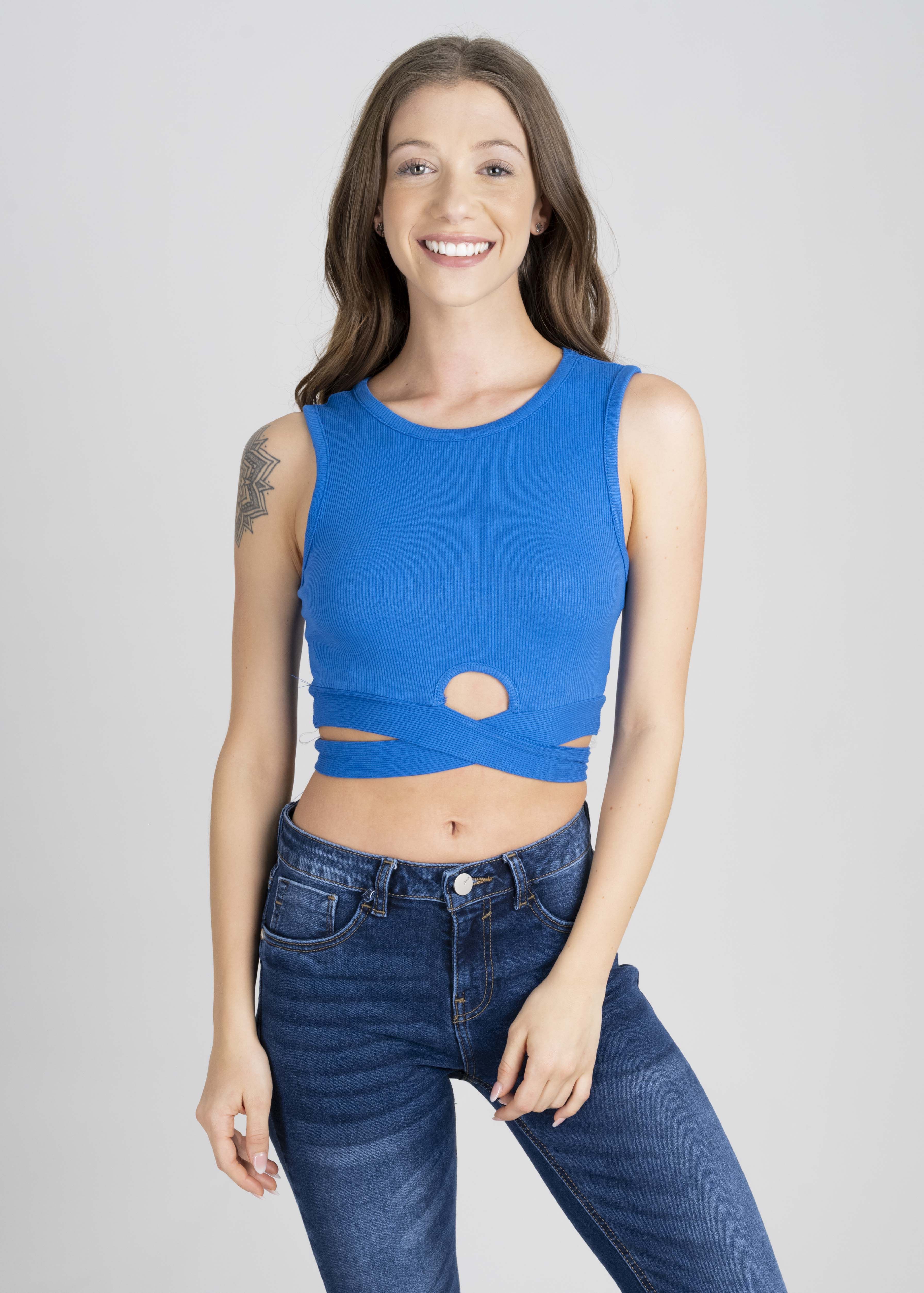 Top tank abertura cruzada sold by Shasa product image thumbnail 5