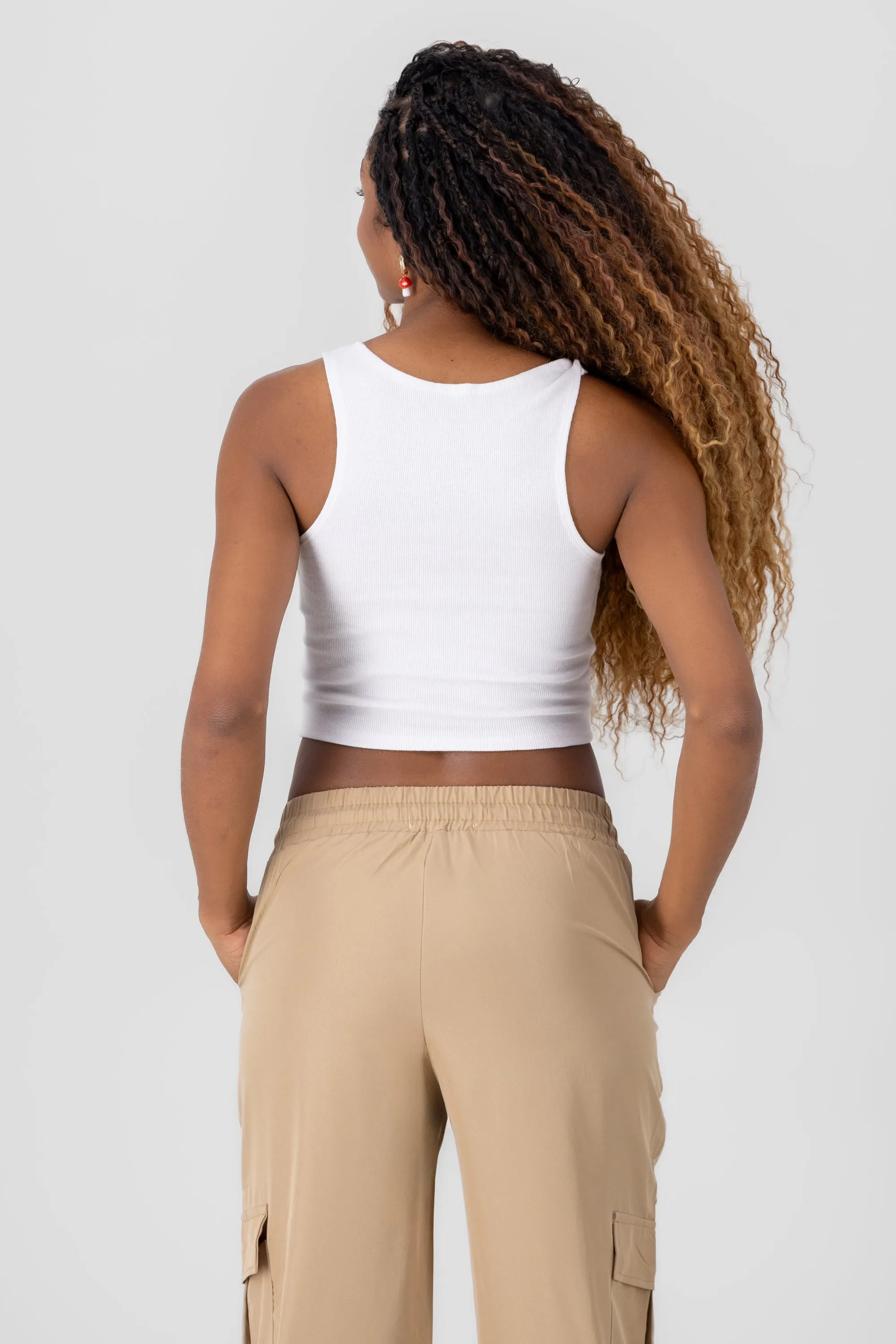 Top escote cuadraro acanalado sold by Shasa product image thumbnail 4