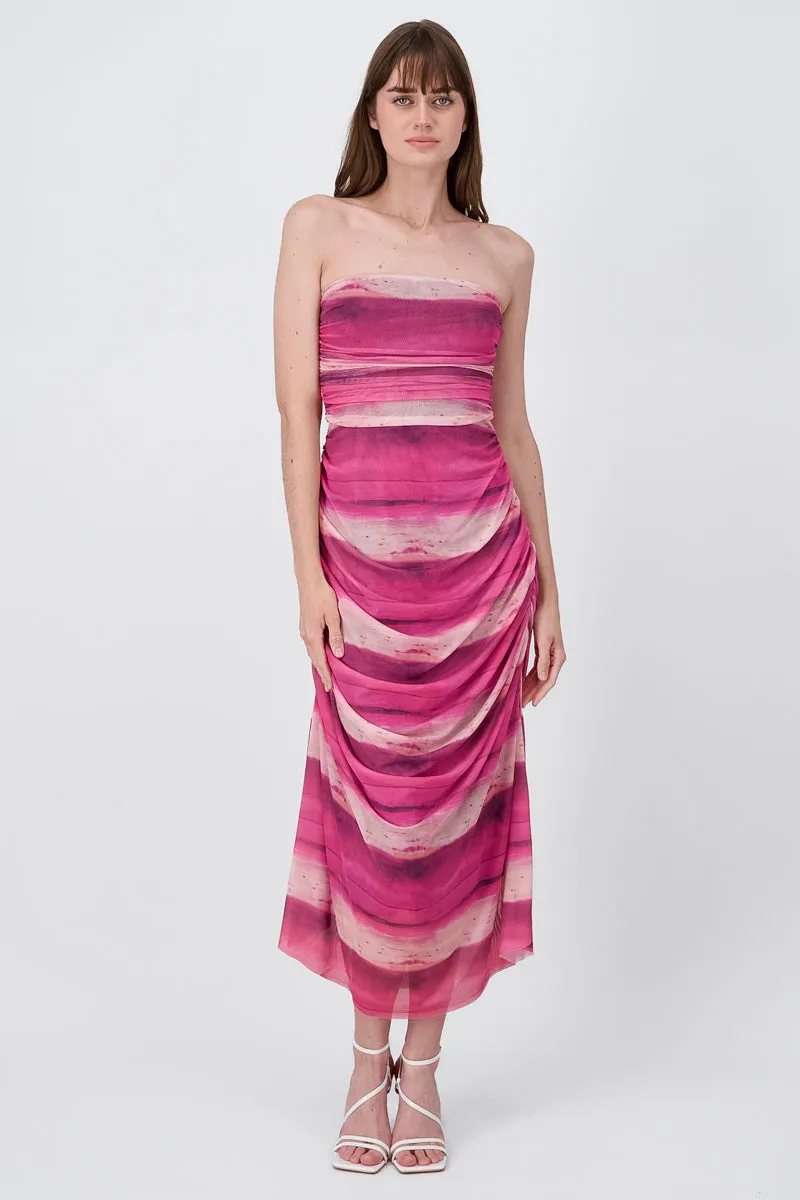 Maxi vestido mesh sold by Shasa