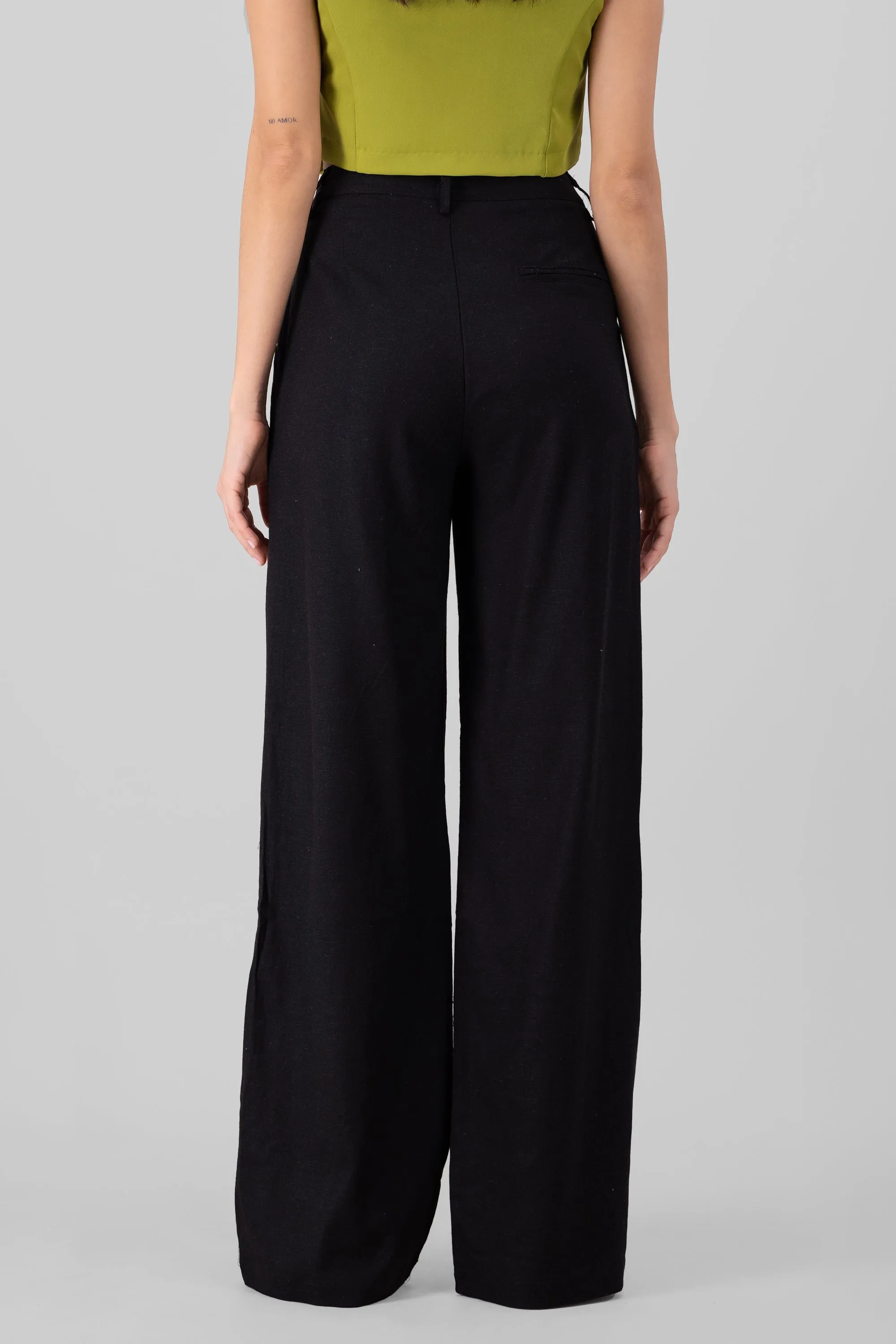 Pantalon amplio lino sold by Shasa product image thumbnail 4