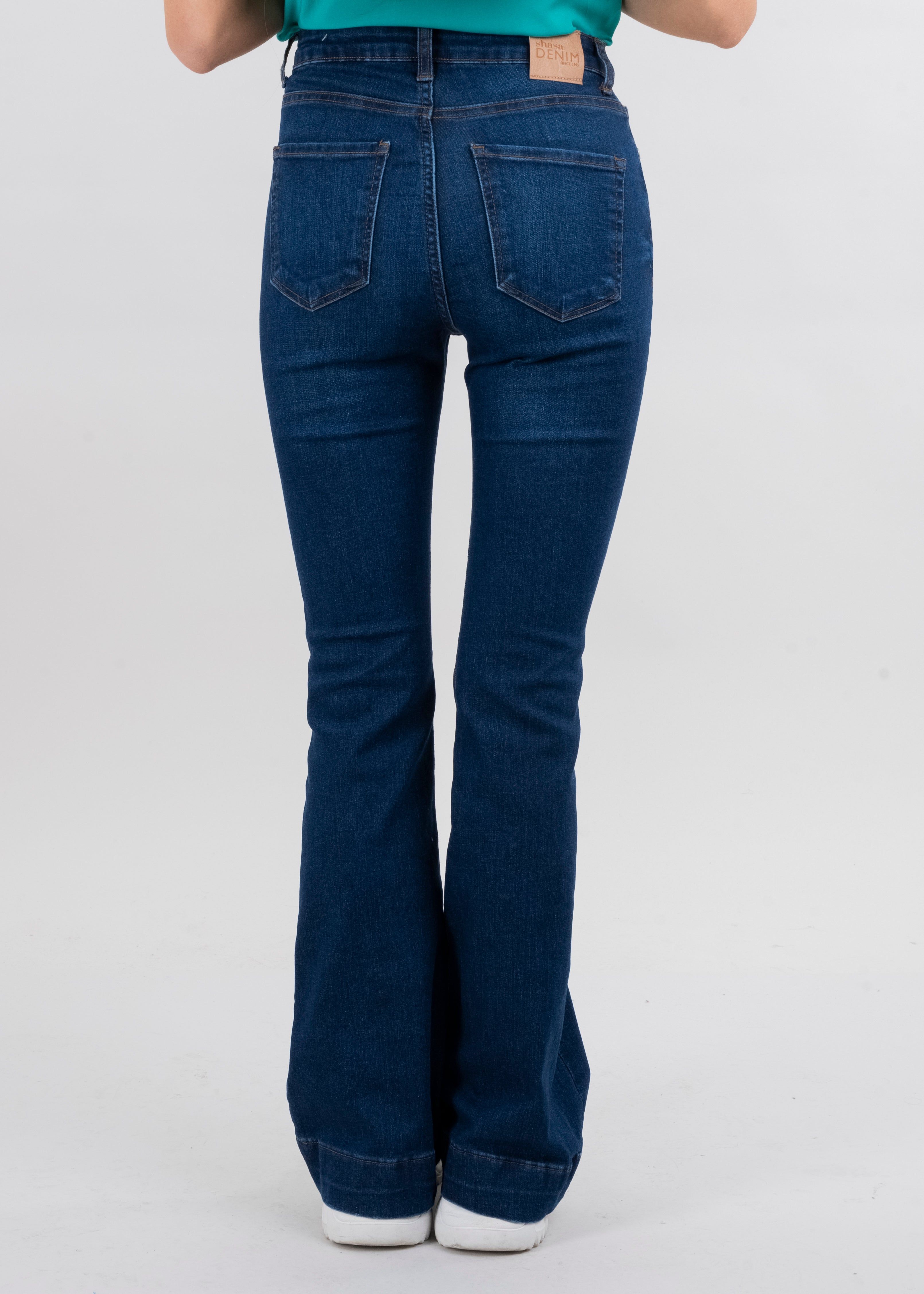 Jeans flare dobladillo sold by Shasa product image thumbnail 4