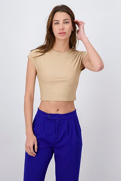 Top Seamless Manga Corta sold by Shasa product image thumbnail 2