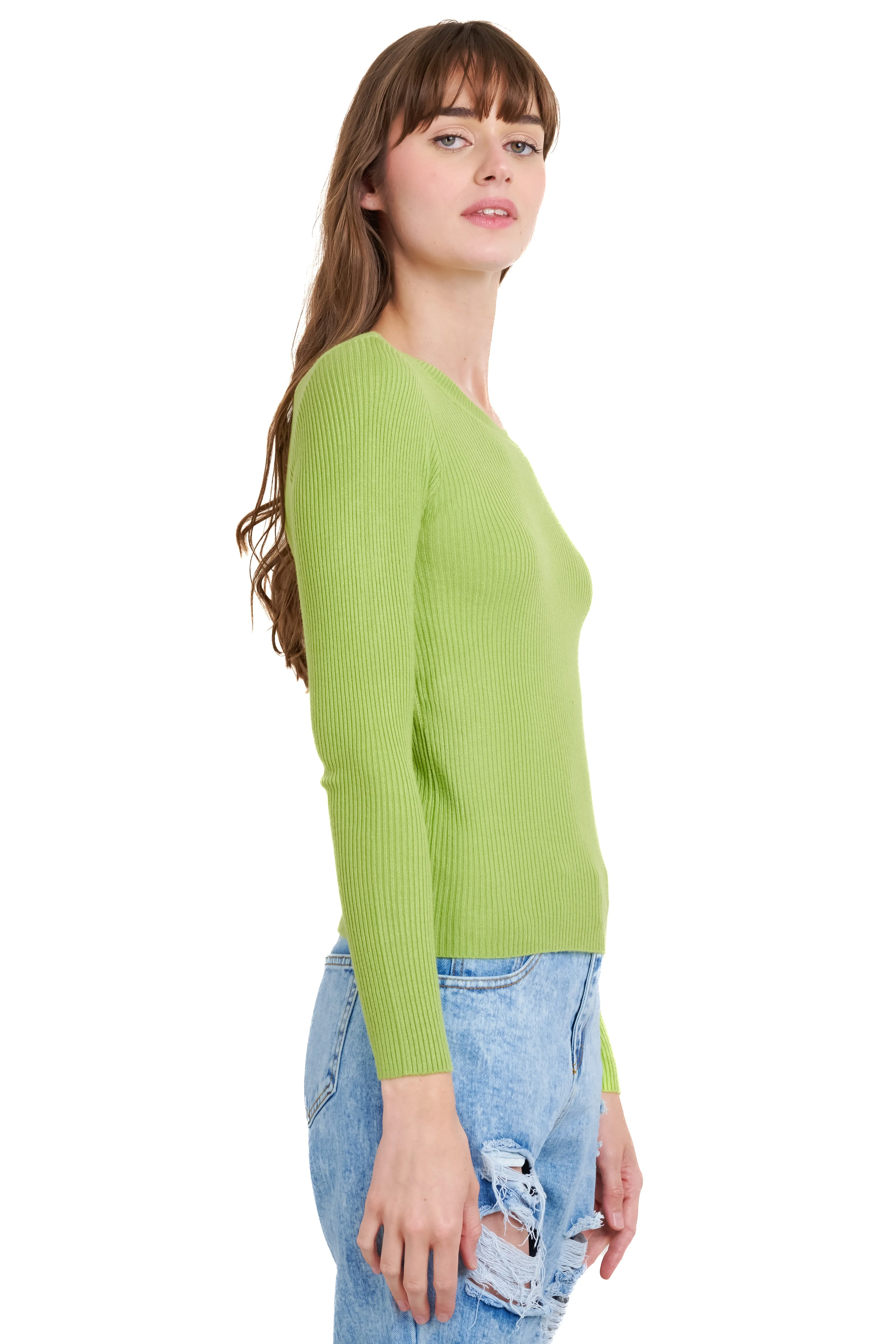 Top Manga Larga Cuello Redondo sold by Shasa product image thumbnail 3