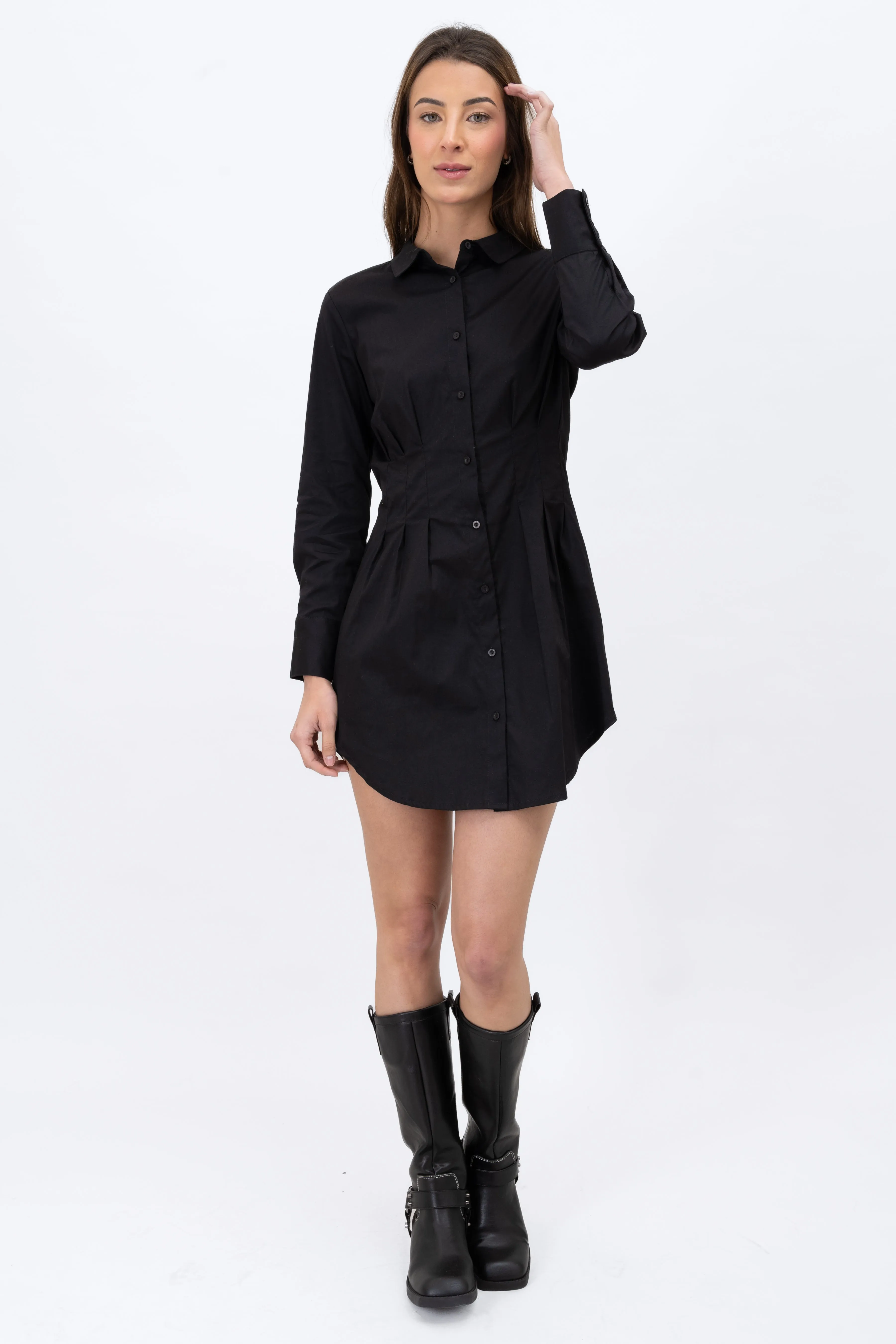 Vestido camisero pinzas sold by Shasa product image thumbnail 2