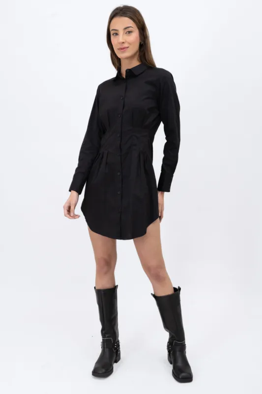 Vestido camisero pinzas sold by Shasa