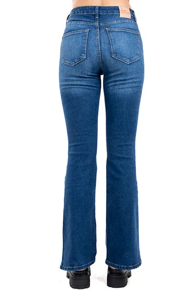 Jeans flare con desgaste sold by Shasa product image thumbnail 4