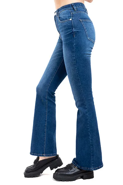 Jeans flare con desgaste sold by Shasa product image thumbnail 3