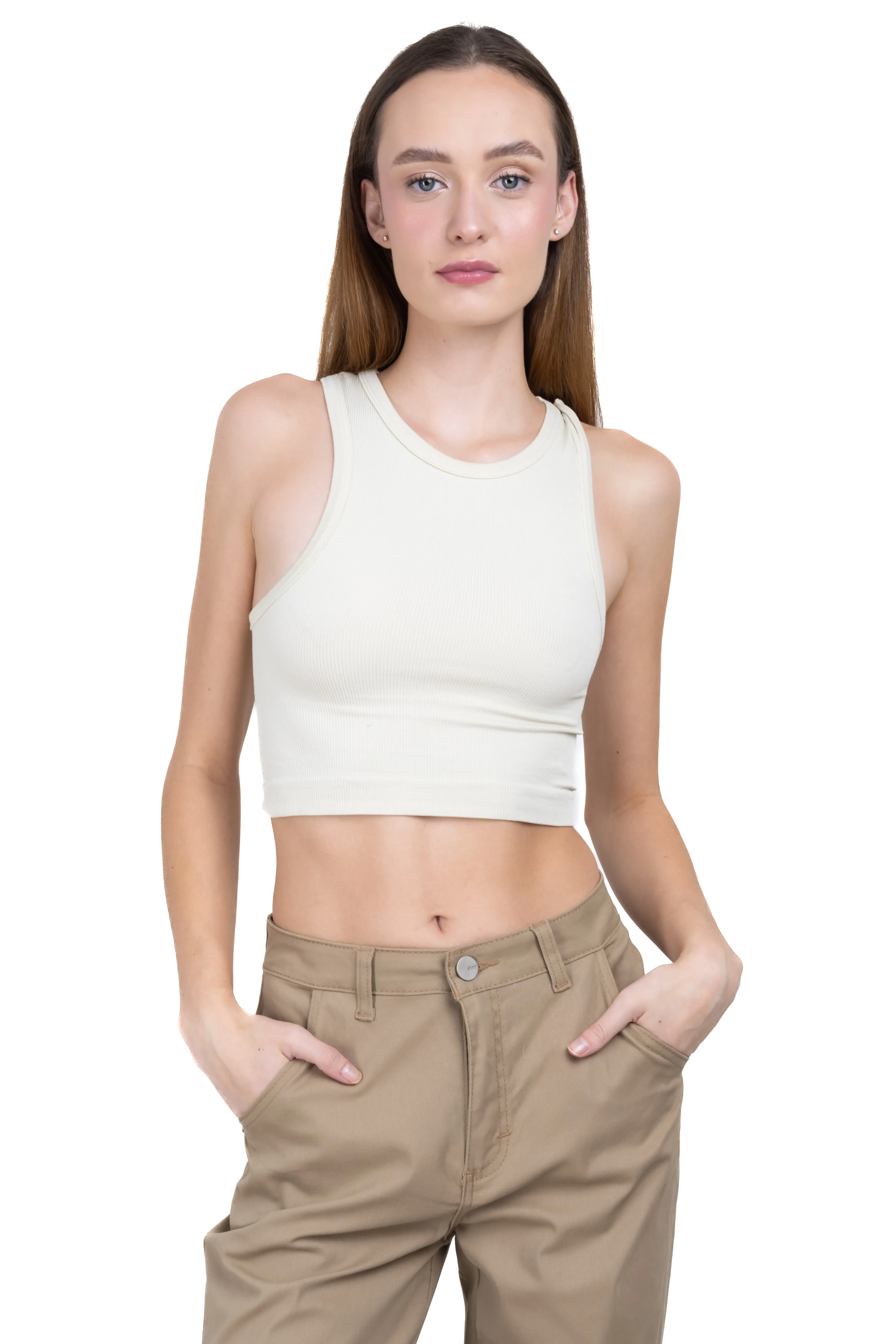 Top Tank Acanalado Liso sold by Shasa