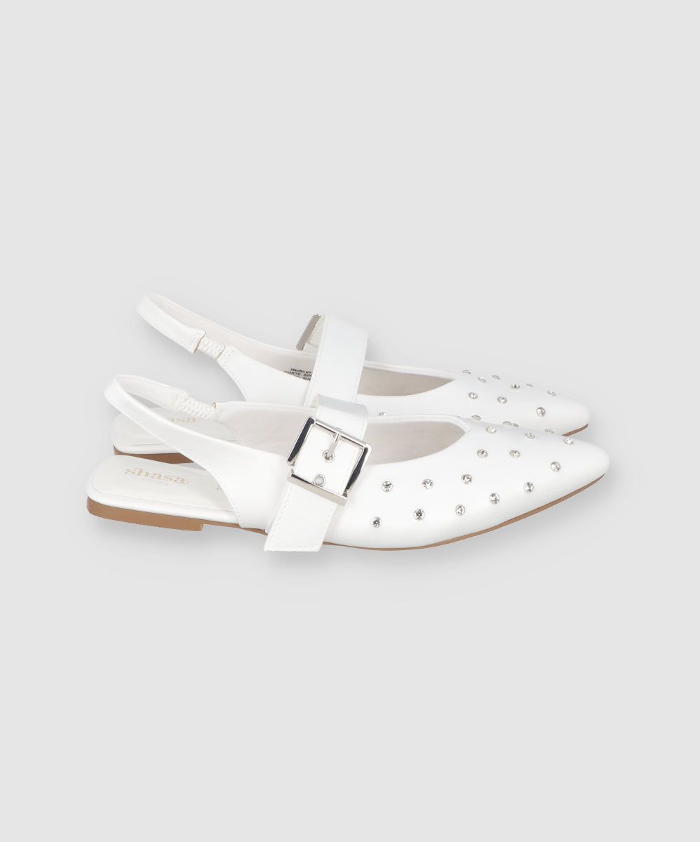 Flat Puntal Sling Back Correa Brillos sold by Shasa product image thumbnail 3