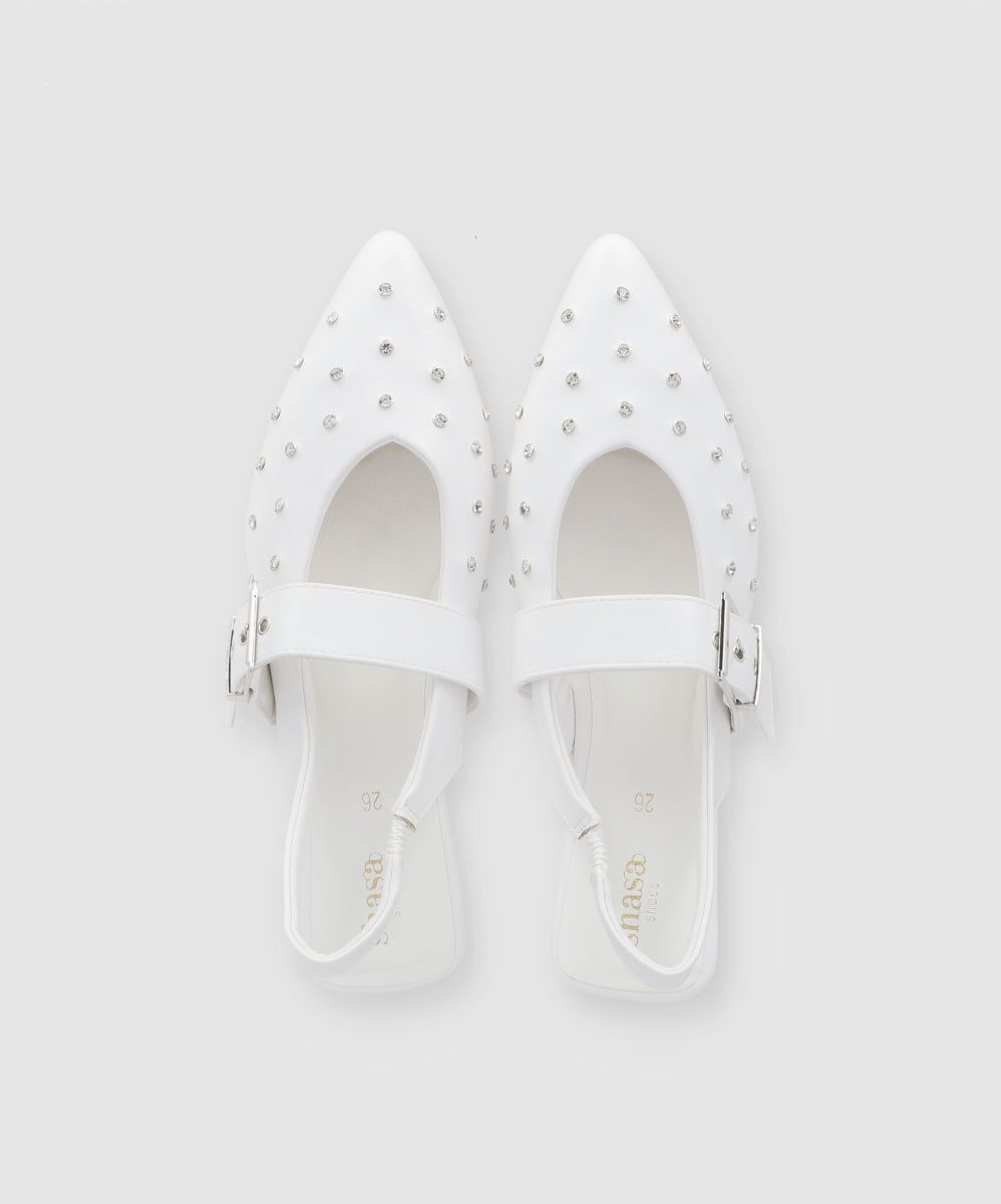 Flat Puntal Sling Back Correa Brillos sold by Shasa product image thumbnail 2