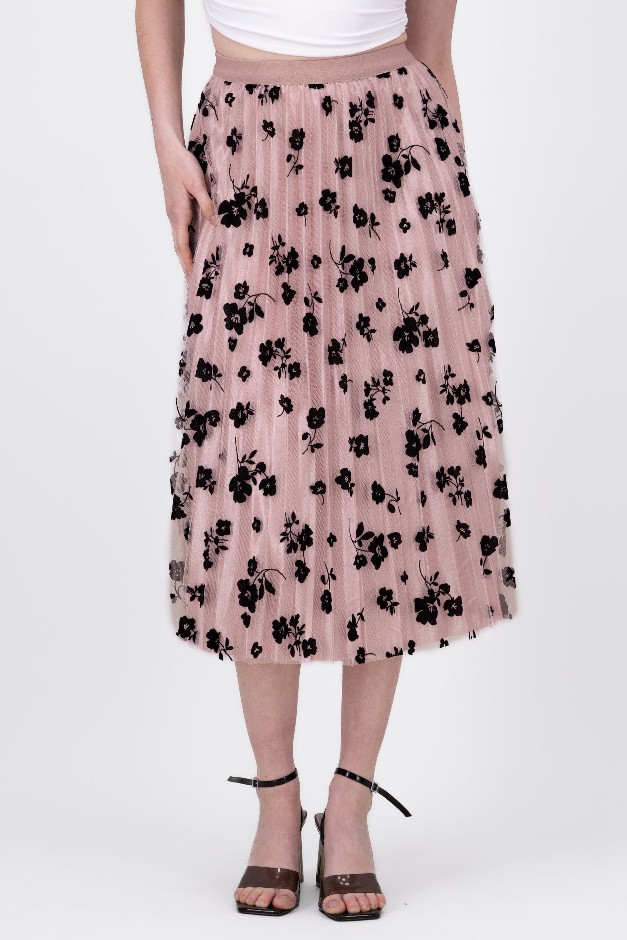 Pantalón Wide Leg Cintura Alta Fruncida sold by Shasa product image thumbnail 2