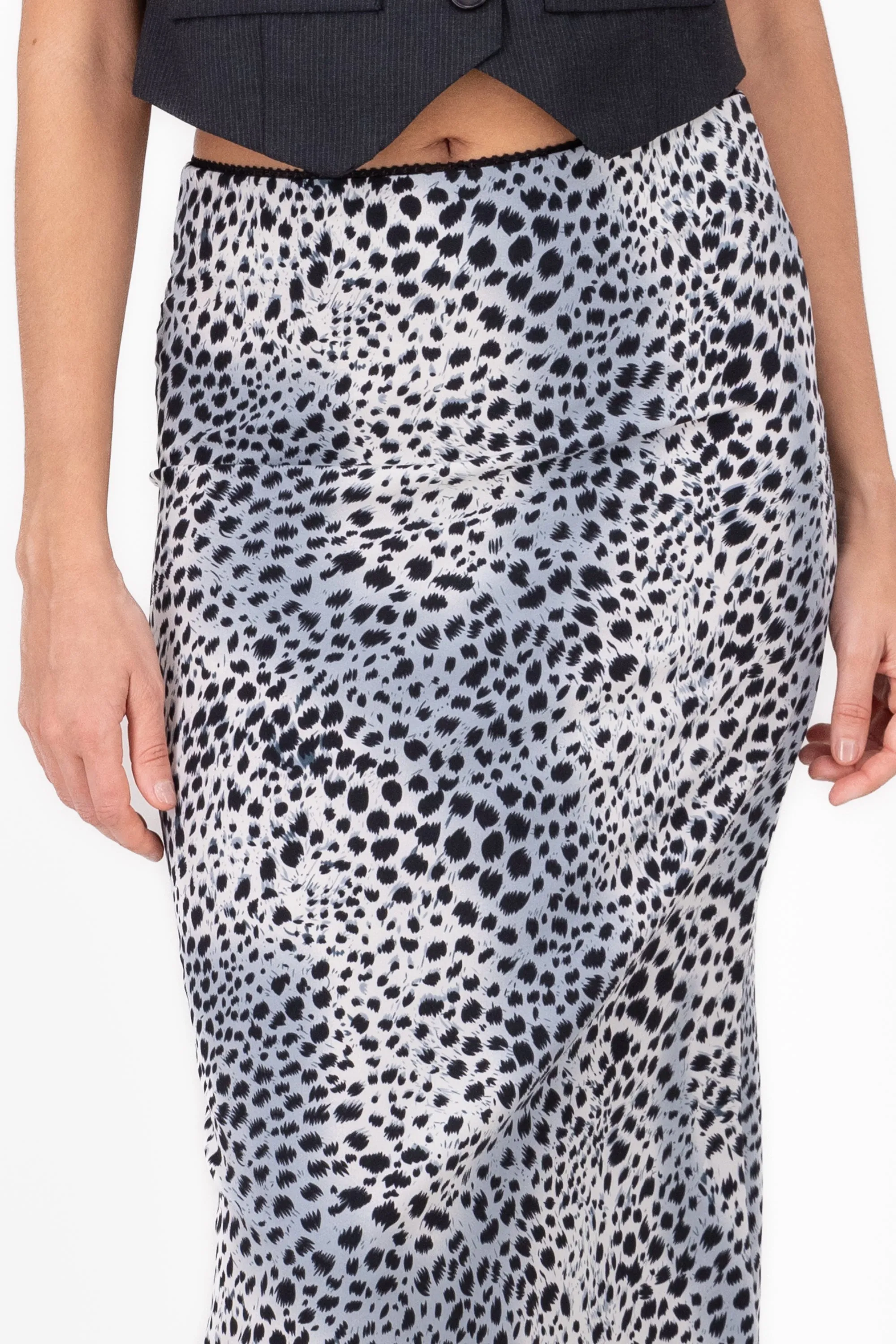 Falda maxi estampado animal print satin Hypsters sold by Shasa product image thumbnail 5