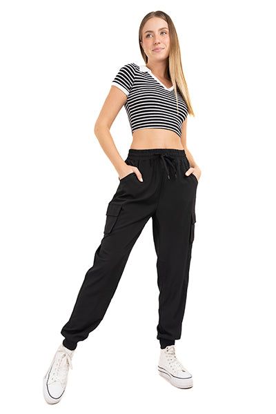 Pantalón jogger liso cargo sold by Shasa product image thumbnail 2