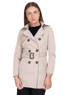 Gabardina ajustada capucha sold by Shasa