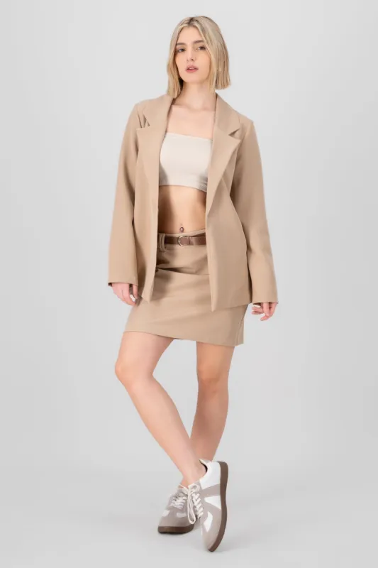 Falda mini detalle cinturon sold by Shasa