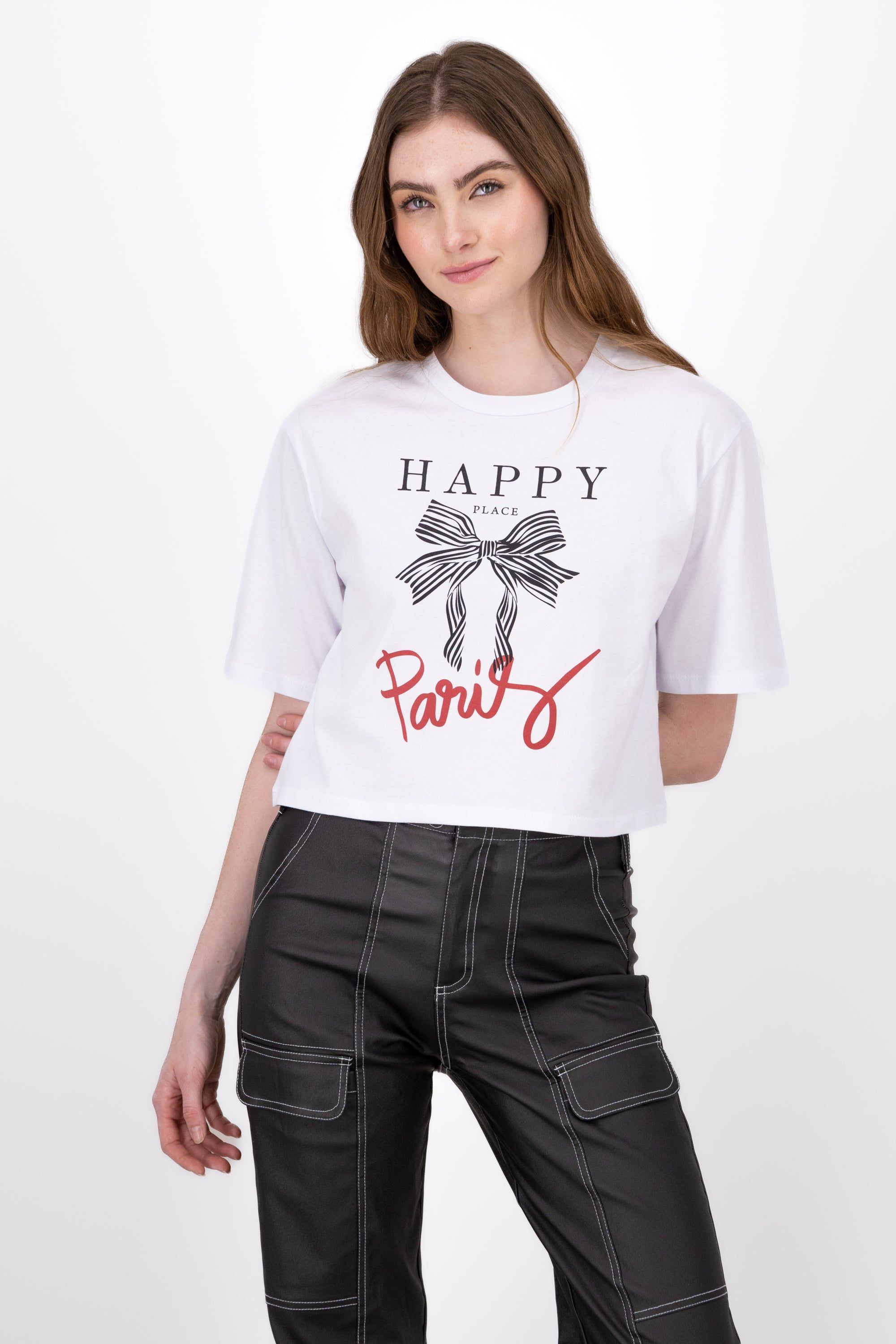 Playera Boxy Moño Paris sold by Shasa product image thumbnail 2
