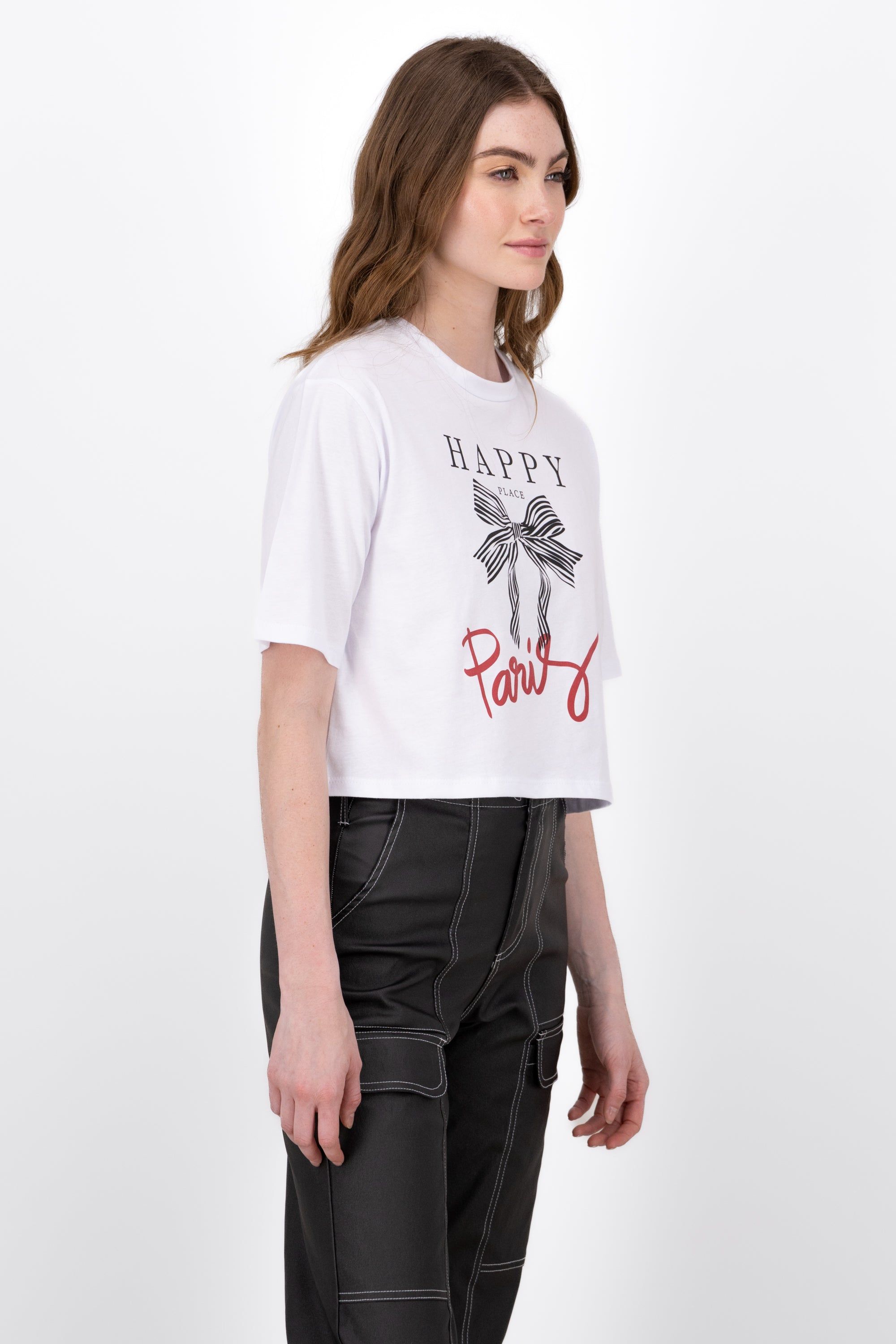 Playera Boxy Moño Paris sold by Shasa product image thumbnail 3