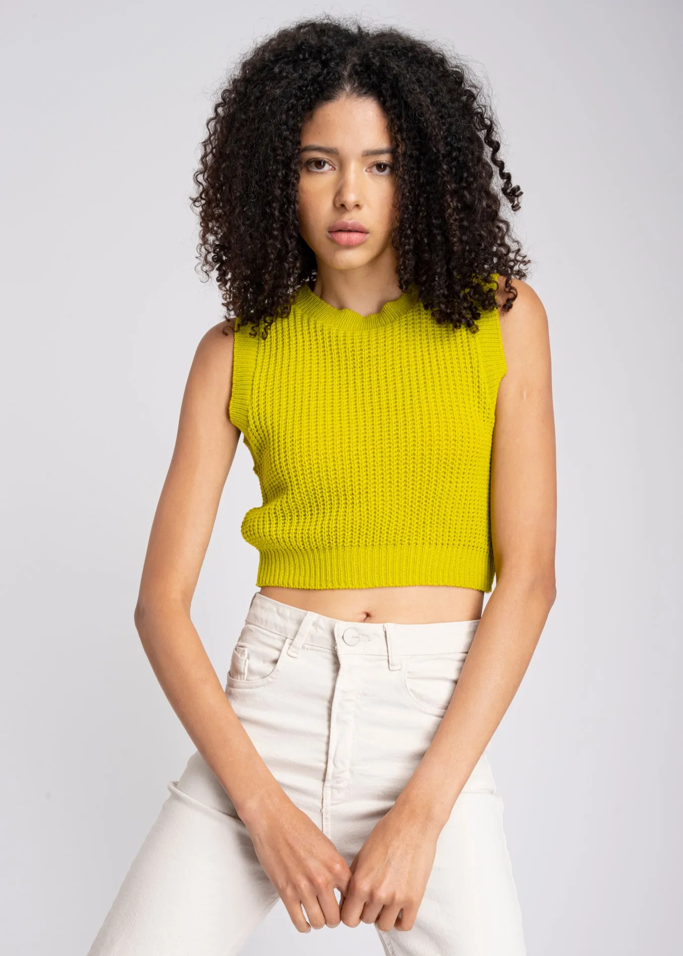 Top punto tejido sold by Shasa