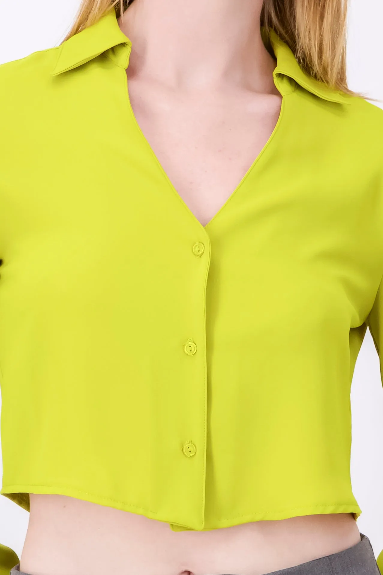 Camisa Crop Escote sold by Shasa product image thumbnail 5