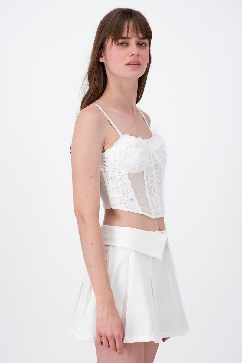 Blusa Corset Mesh Encaje sold by Shasa product image thumbnail 3