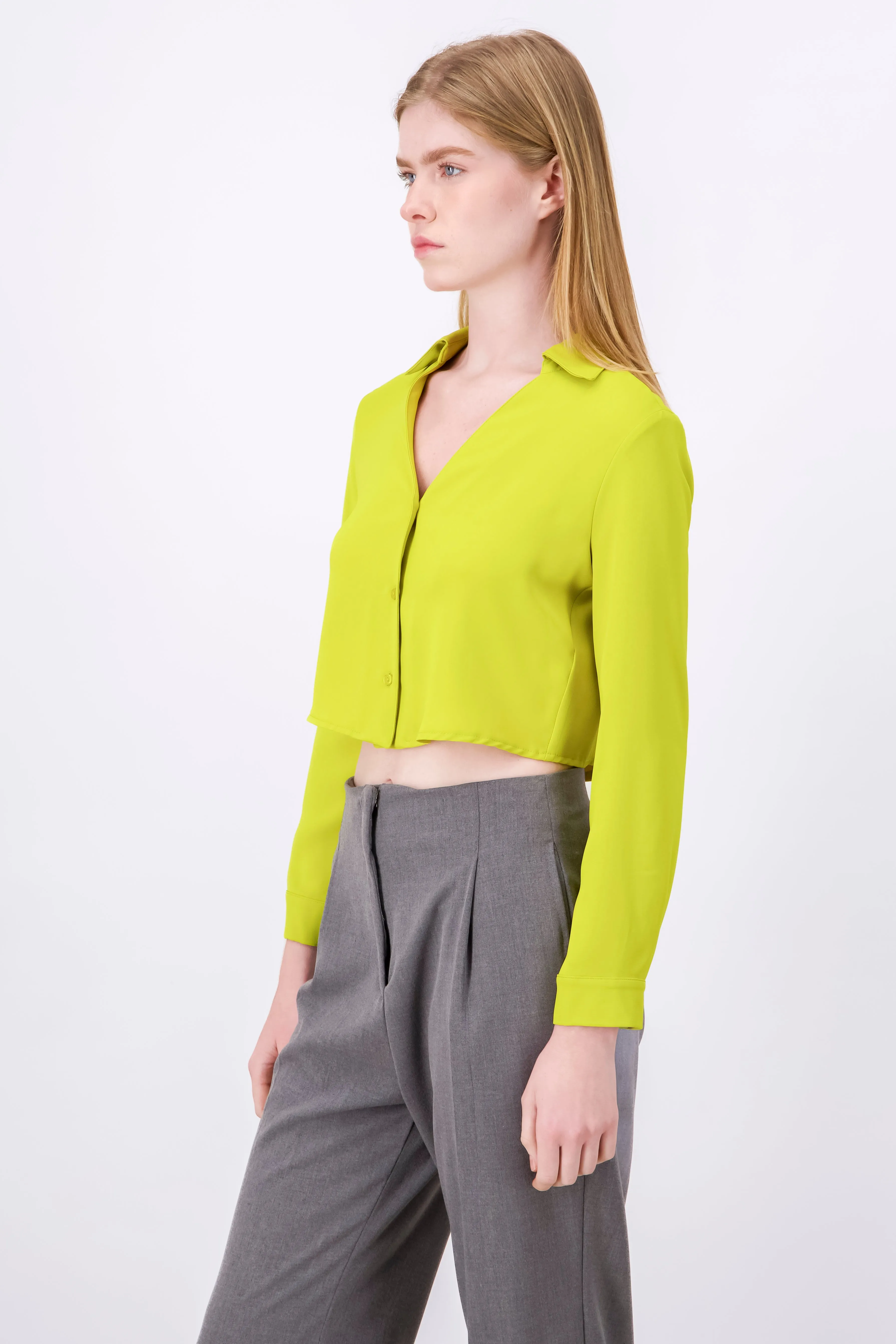 Camisa Crop Escote sold by Shasa product image thumbnail 3