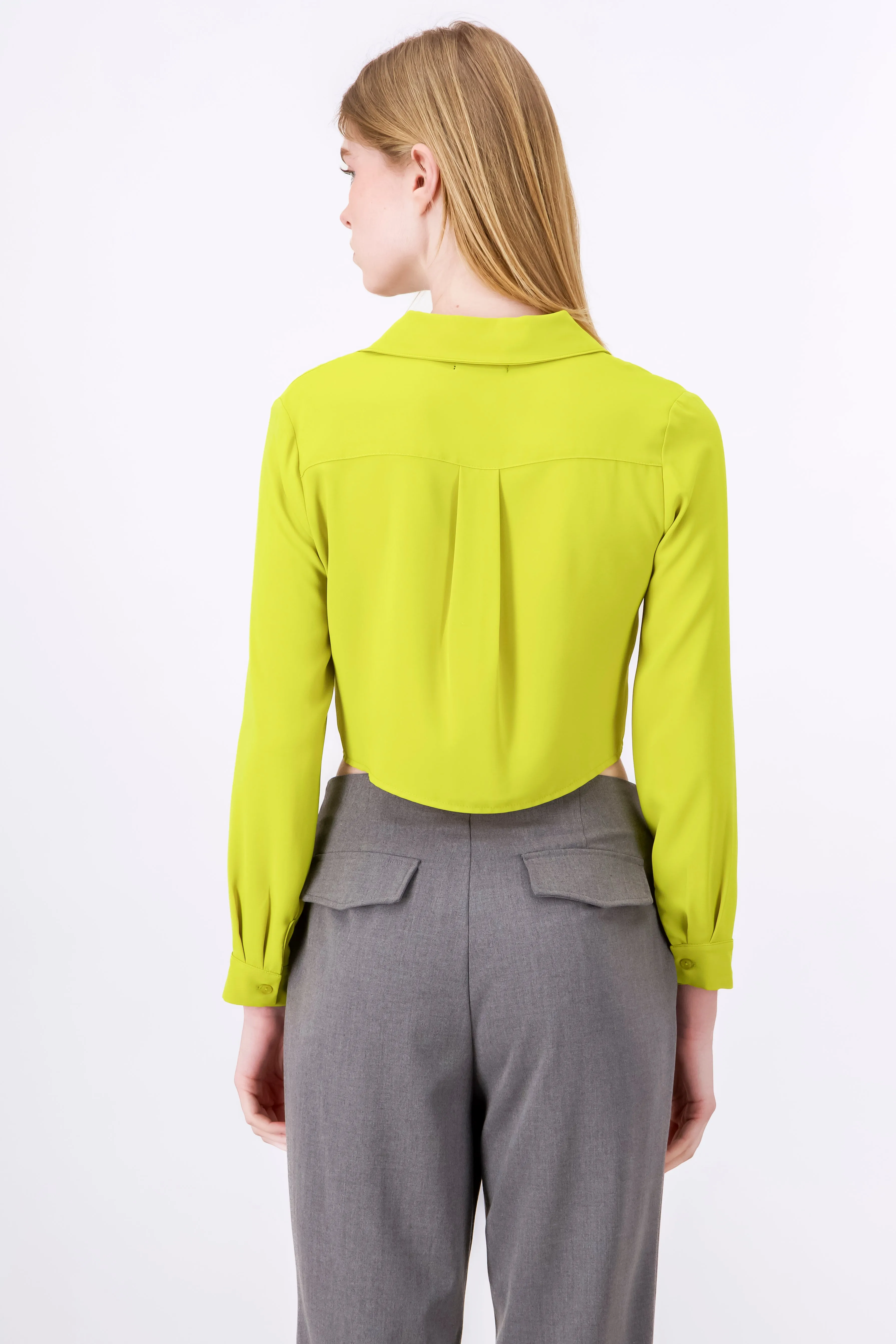 Camisa Crop Escote sold by Shasa product image thumbnail 4
