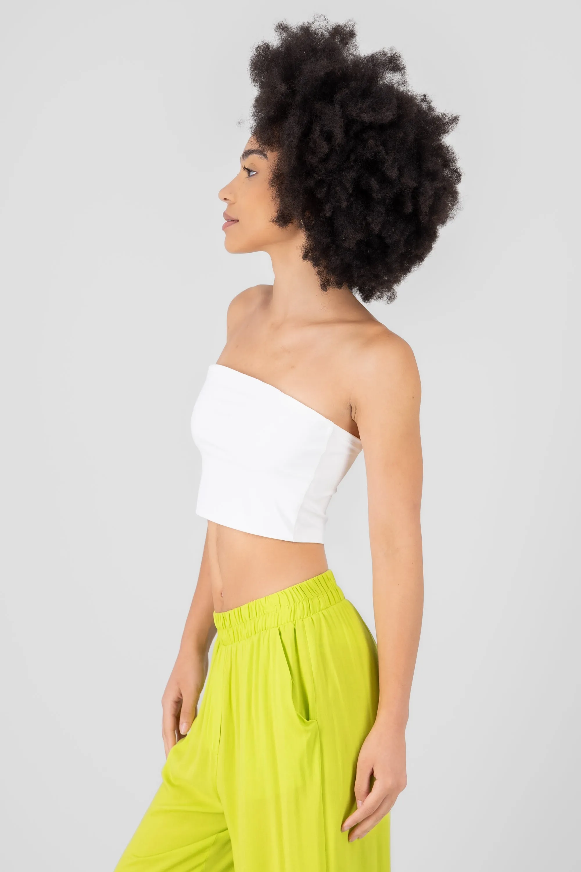 Top strapless drapeado sold by Shasa product image thumbnail 3