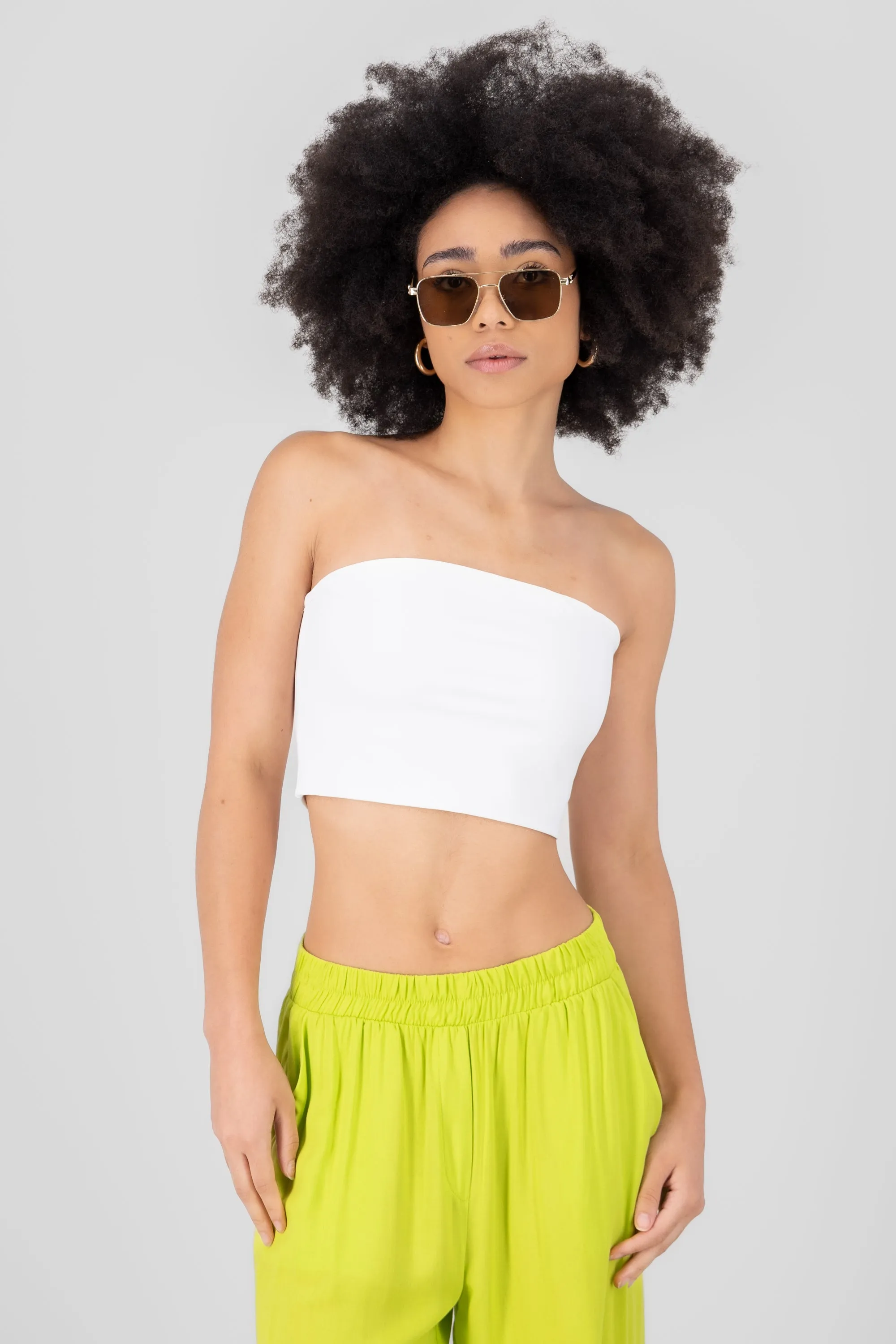 Top strapless drapeado sold by Shasa product image thumbnail 2