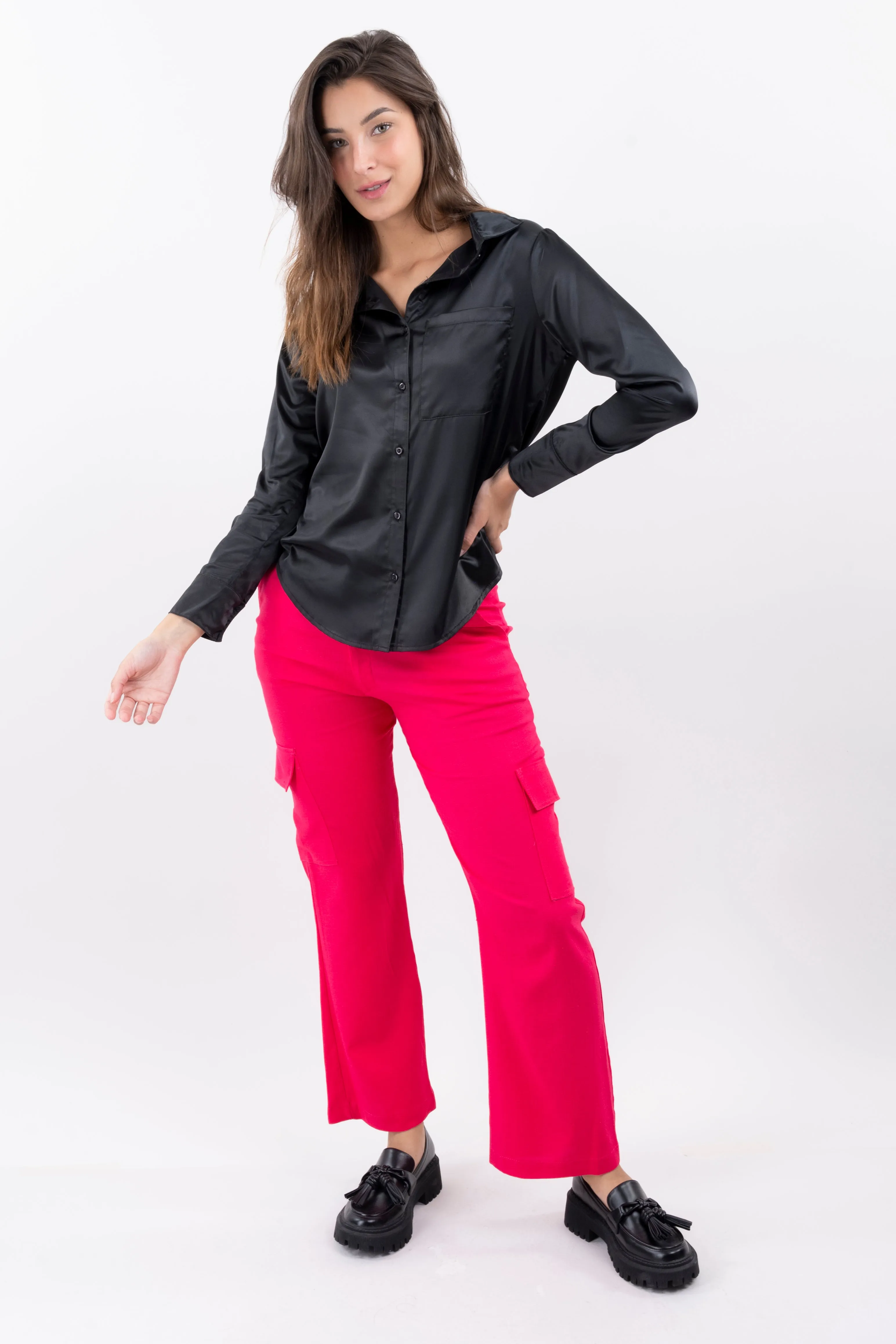Pantalón cargo recto sold by Shasa product image thumbnail 2