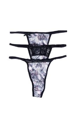 Set 3 tangas estampadas sold by Shasa