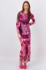 Vestido maxi mesh espalda abierta sold by Shasa