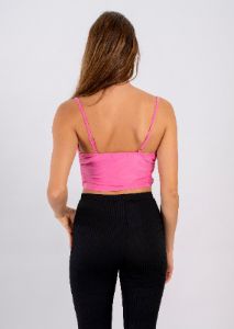 Top crop tirantes perlas sold by Shasa