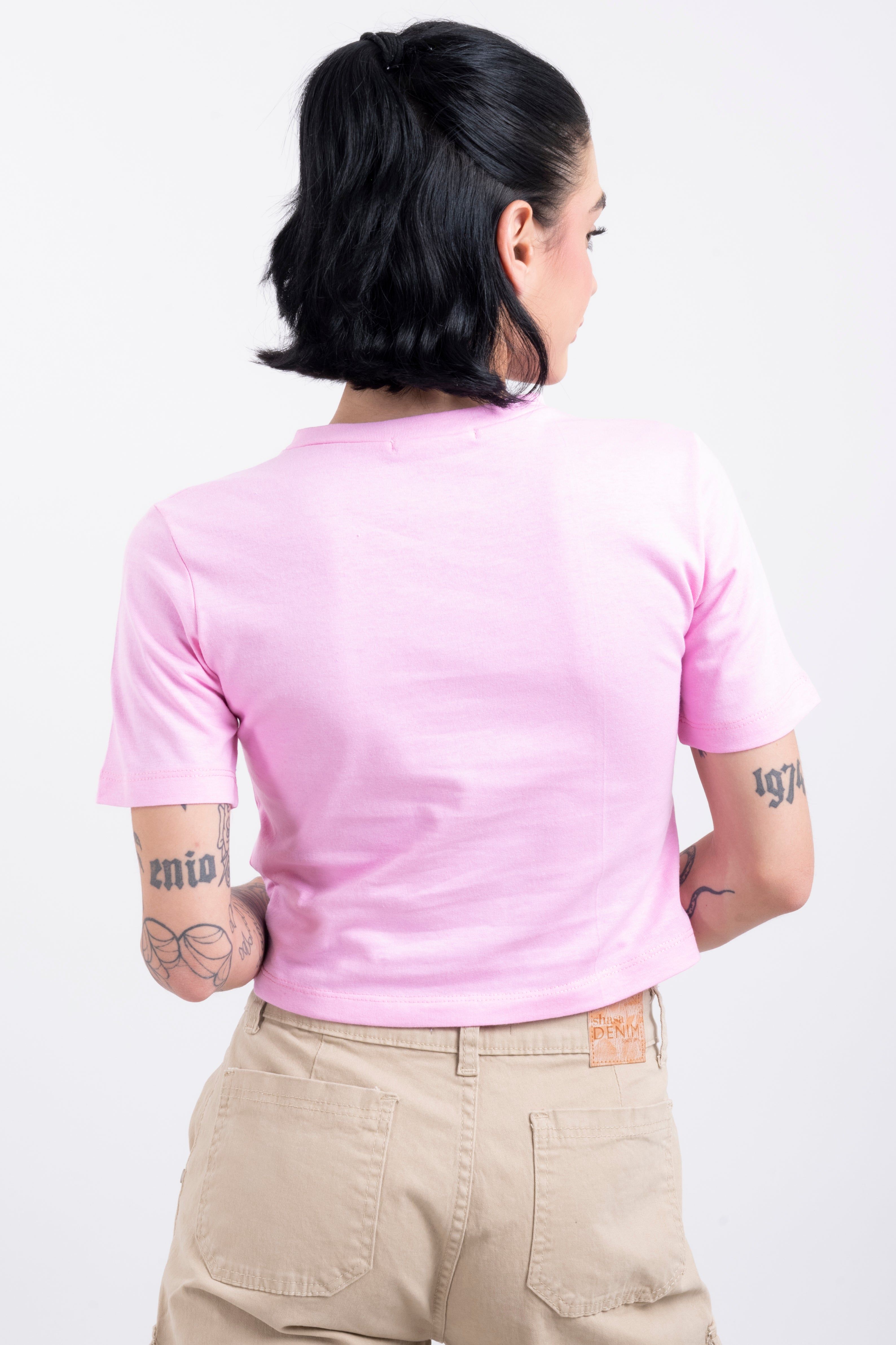 Top manga corta estampado mariposa sold by Shasa product image thumbnail 4