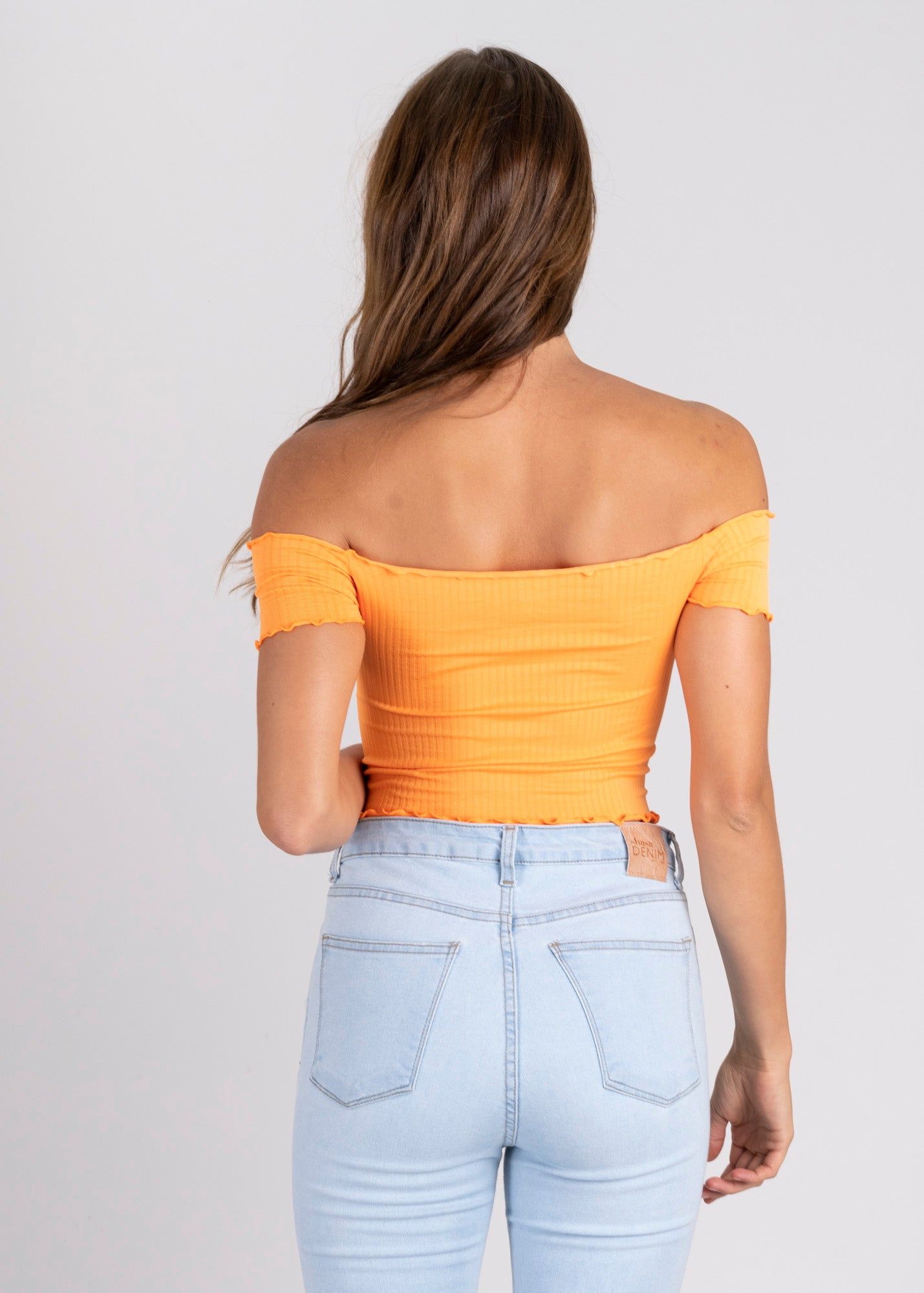 Top acanalado hombros descubiertos sold by Shasa product image thumbnail 4