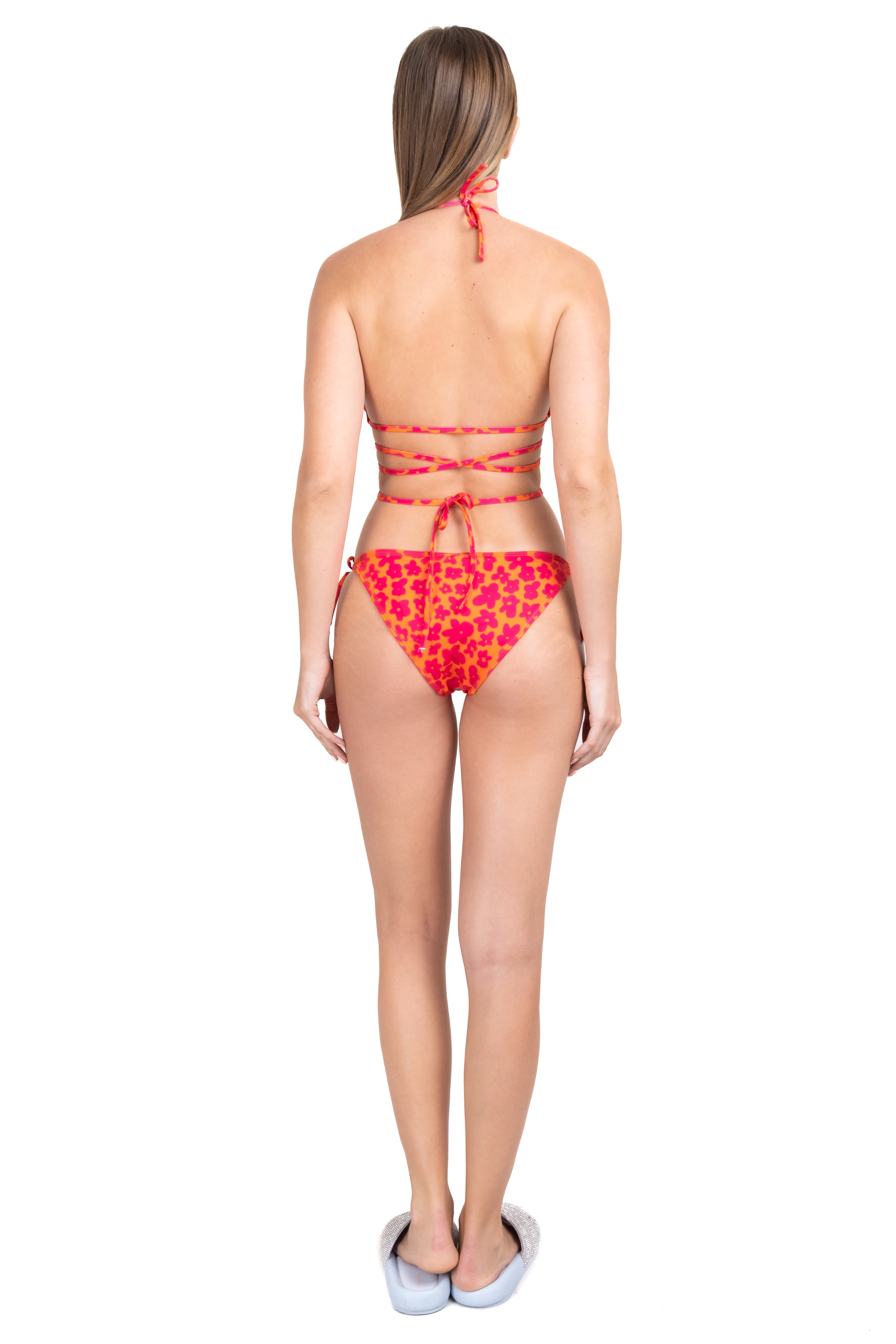 Traje de baño estampado lace up sold by Shasa product image thumbnail 4