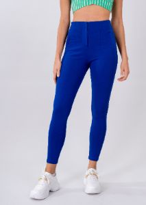 Pantalón Skinny Cintura Alta Pinzas sold by Shasa