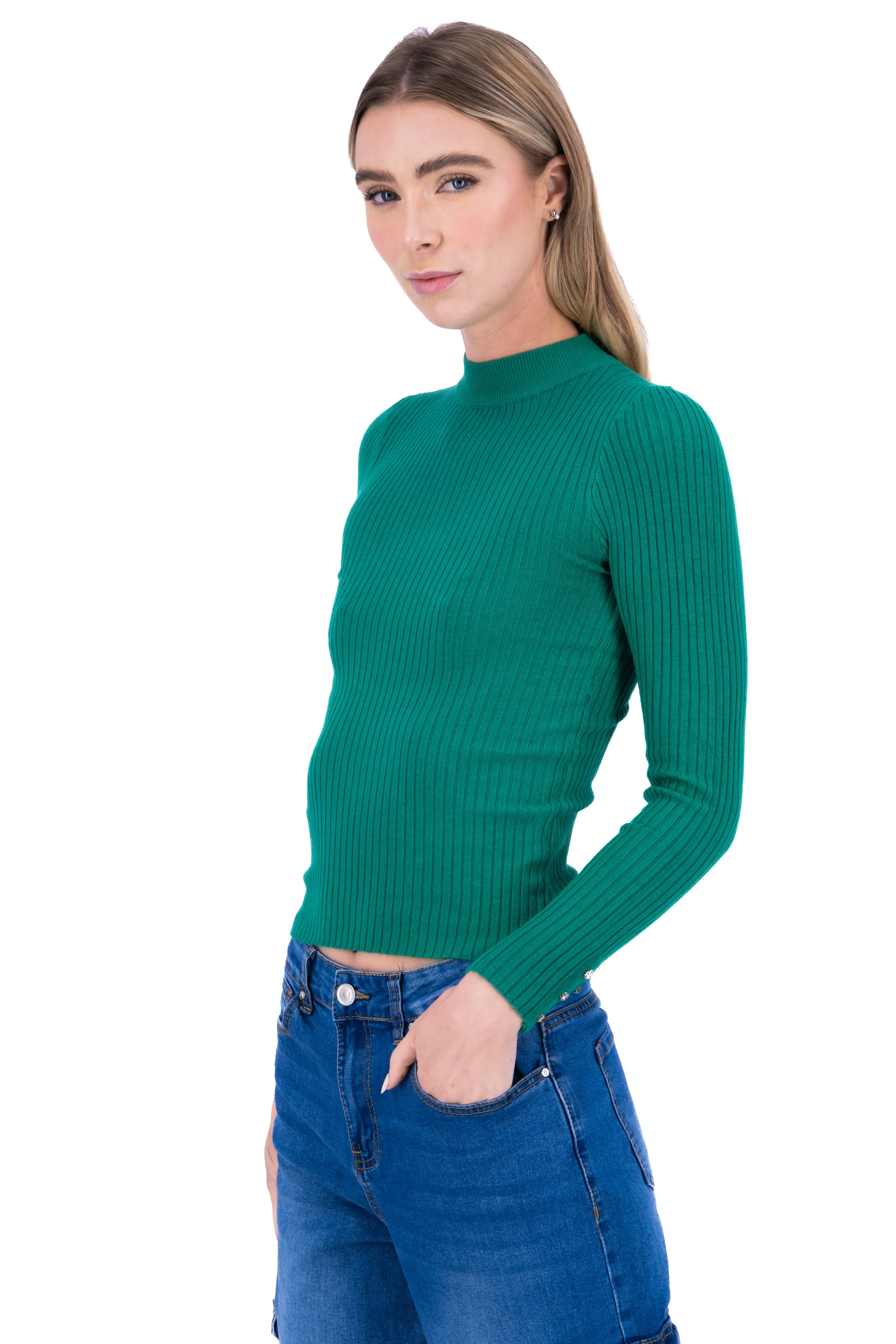 Sueter ligero detalle brillos en manga sold by Shasa product image thumbnail 3