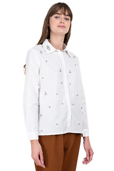 Camisa aplicaciones brillos sold by Shasa product image thumbnail 3