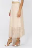 Falda maxi detalle olanes sold by Shasa