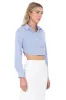 Camisa crop moño espalda sold by Shasa