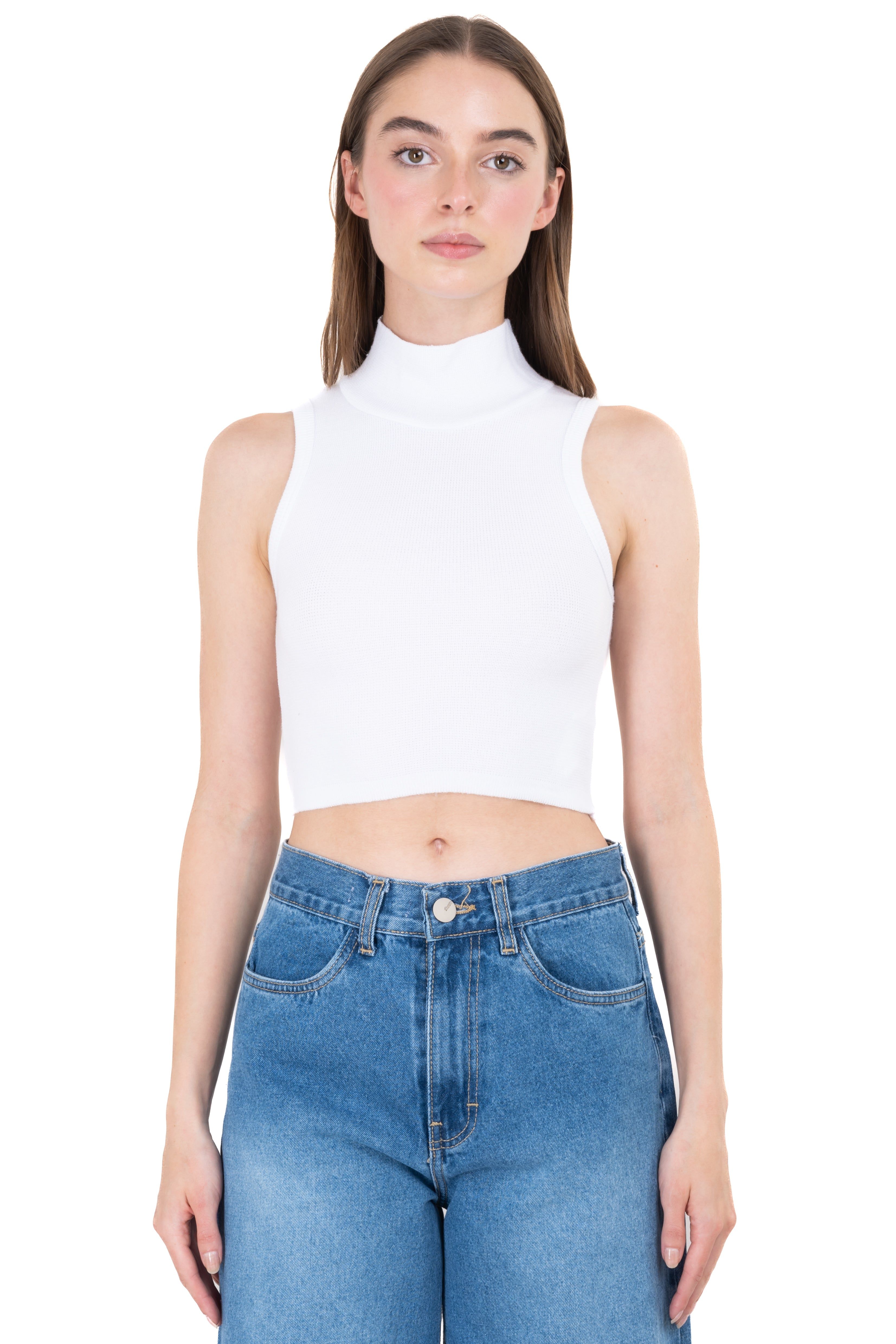 Top acanalado cuello alto sold by Shasa product image thumbnail 2