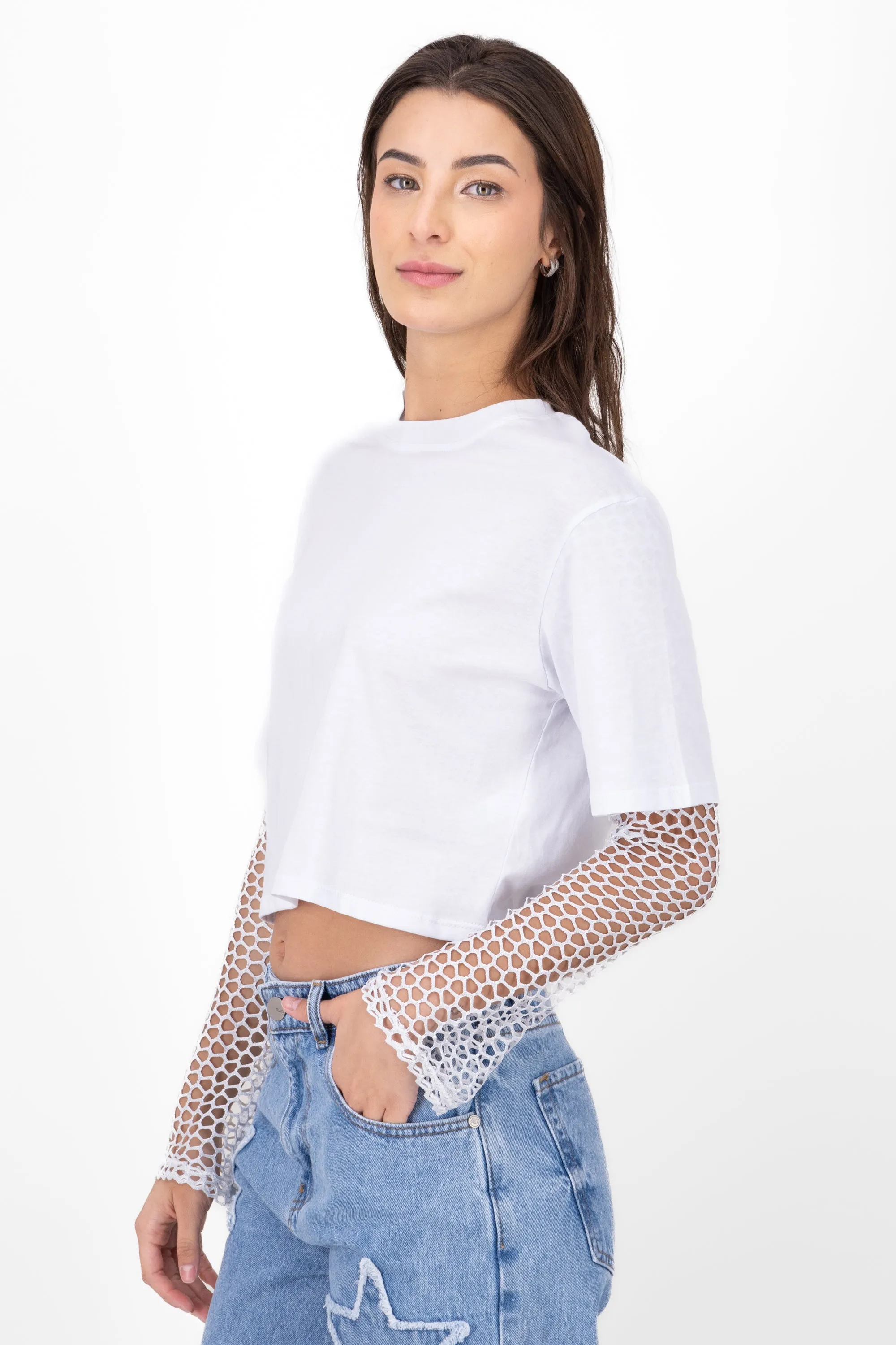 T-Shirt Detalle Red Brillos sold by Shasa product image thumbnail 3