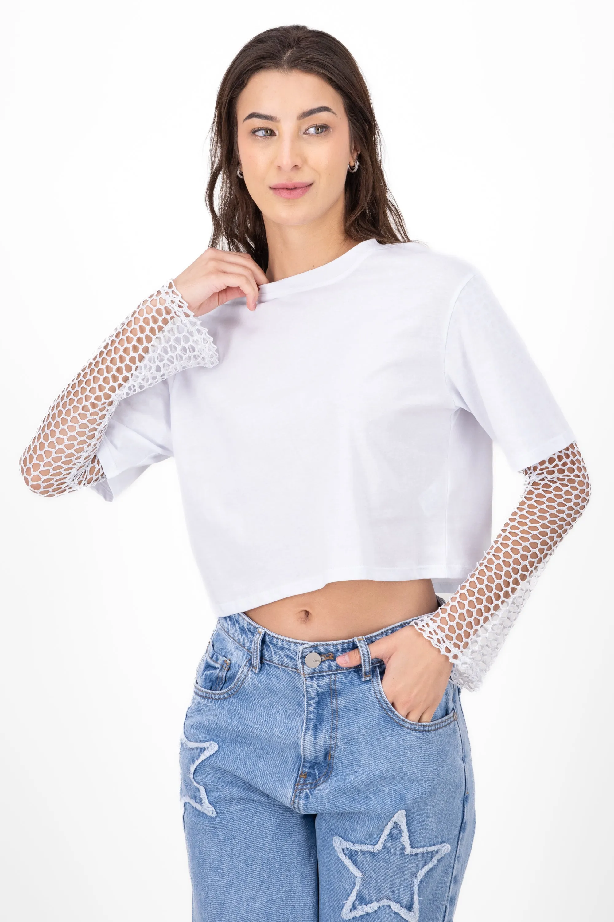 T-Shirt Detalle Red Brillos sold by Shasa product image thumbnail 2