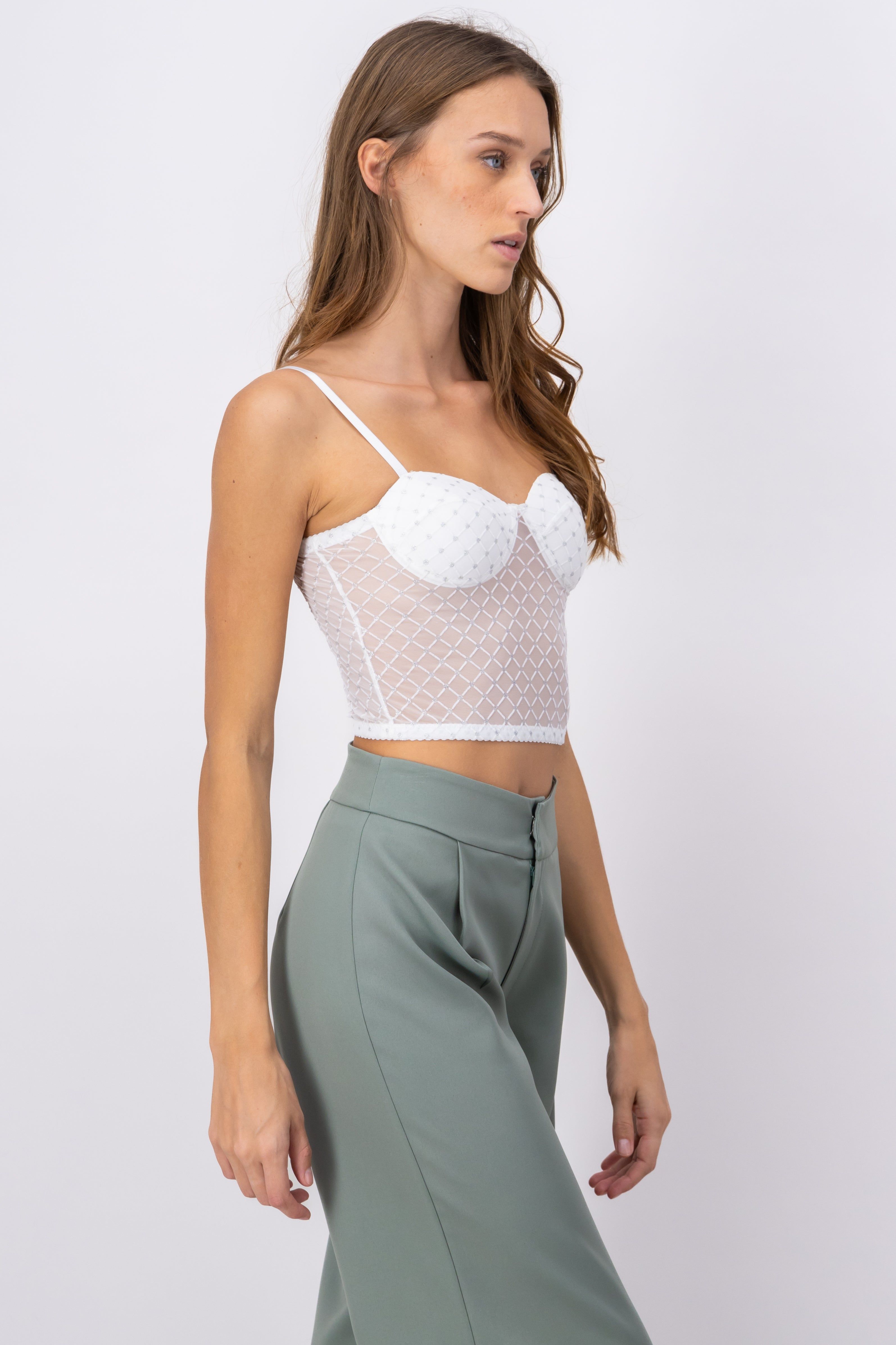 Top con copas brillos sold by Shasa product image thumbnail 3