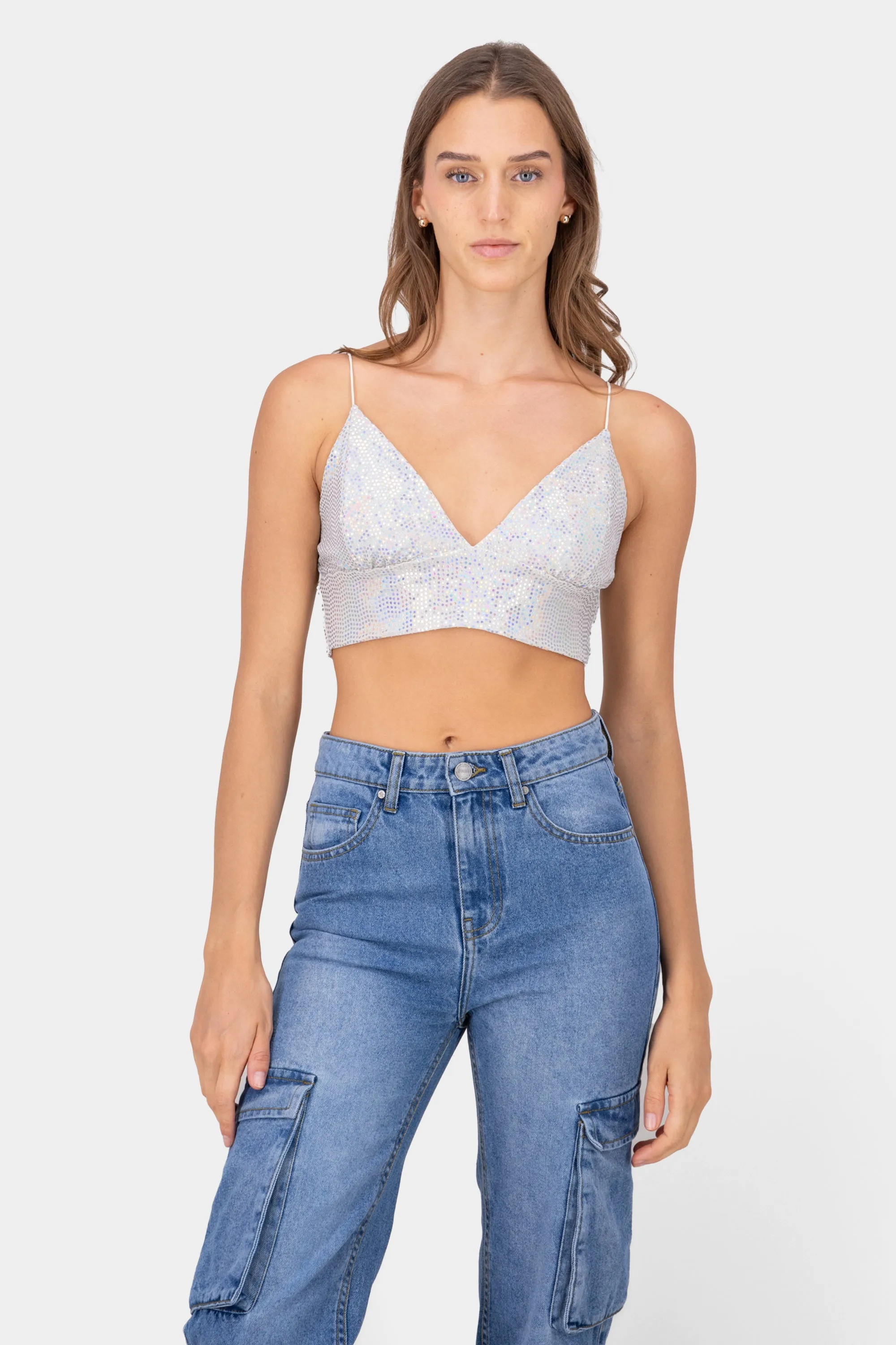 Top tirantes brillos sold by Shasa