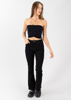 Jeans flare liso sold by Shasa
