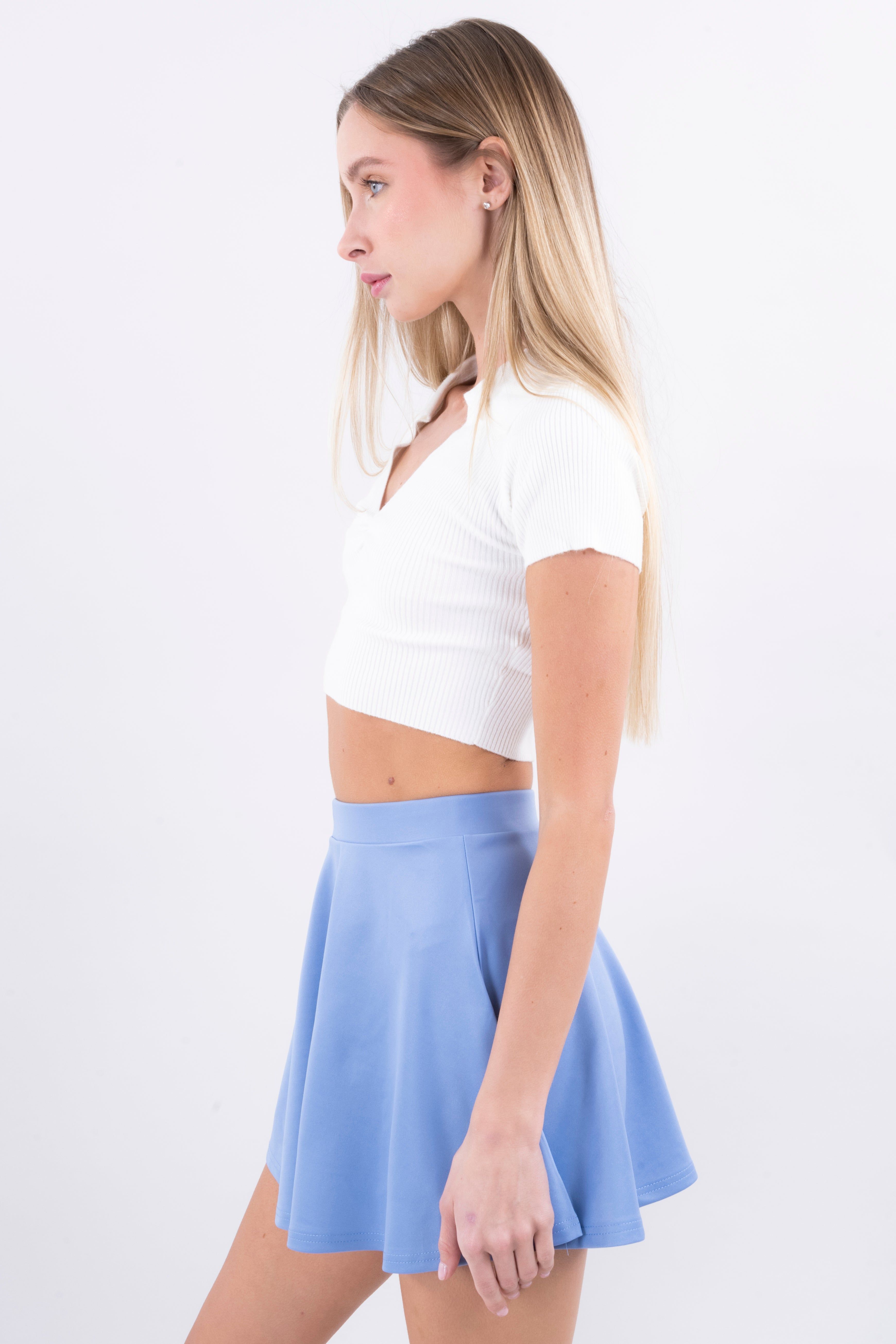 Top acanalado cuello solapa sold by Shasa product image thumbnail 3