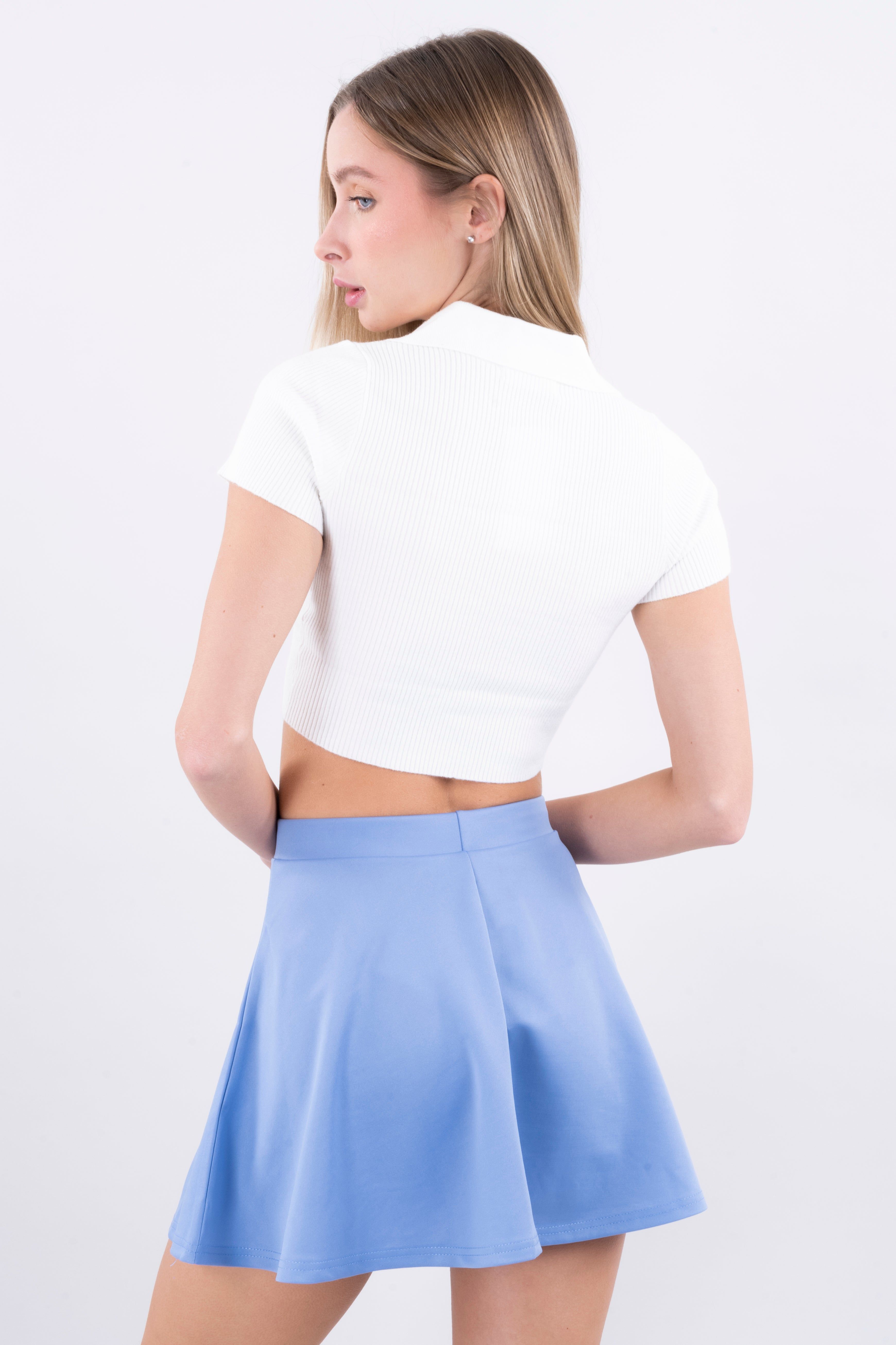 Top acanalado cuello solapa sold by Shasa product image thumbnail 4